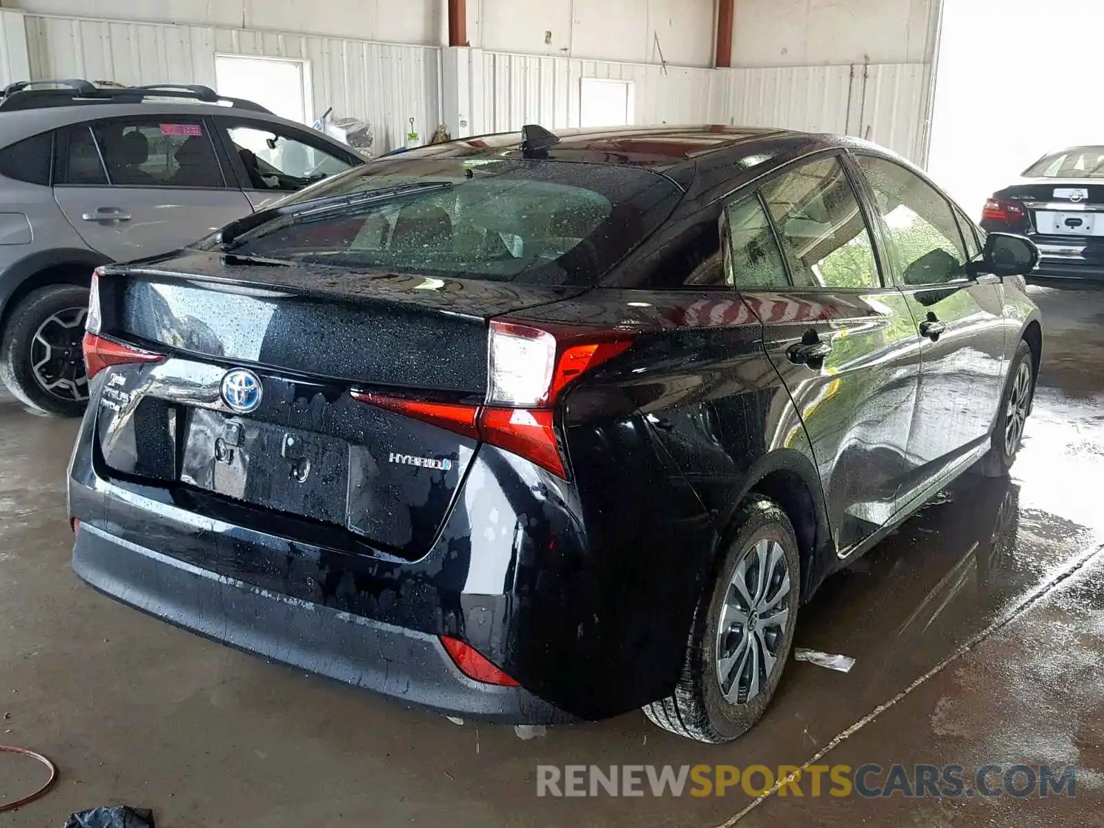 4 Photograph of a damaged car JTDL9RFU7K3007207 TOYOTA PRIUS 2019