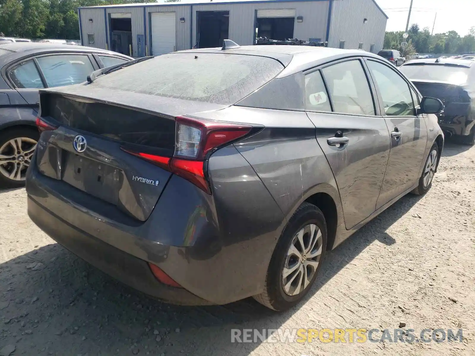 4 Photograph of a damaged car JTDL9RFU7K3007451 TOYOTA PRIUS 2019