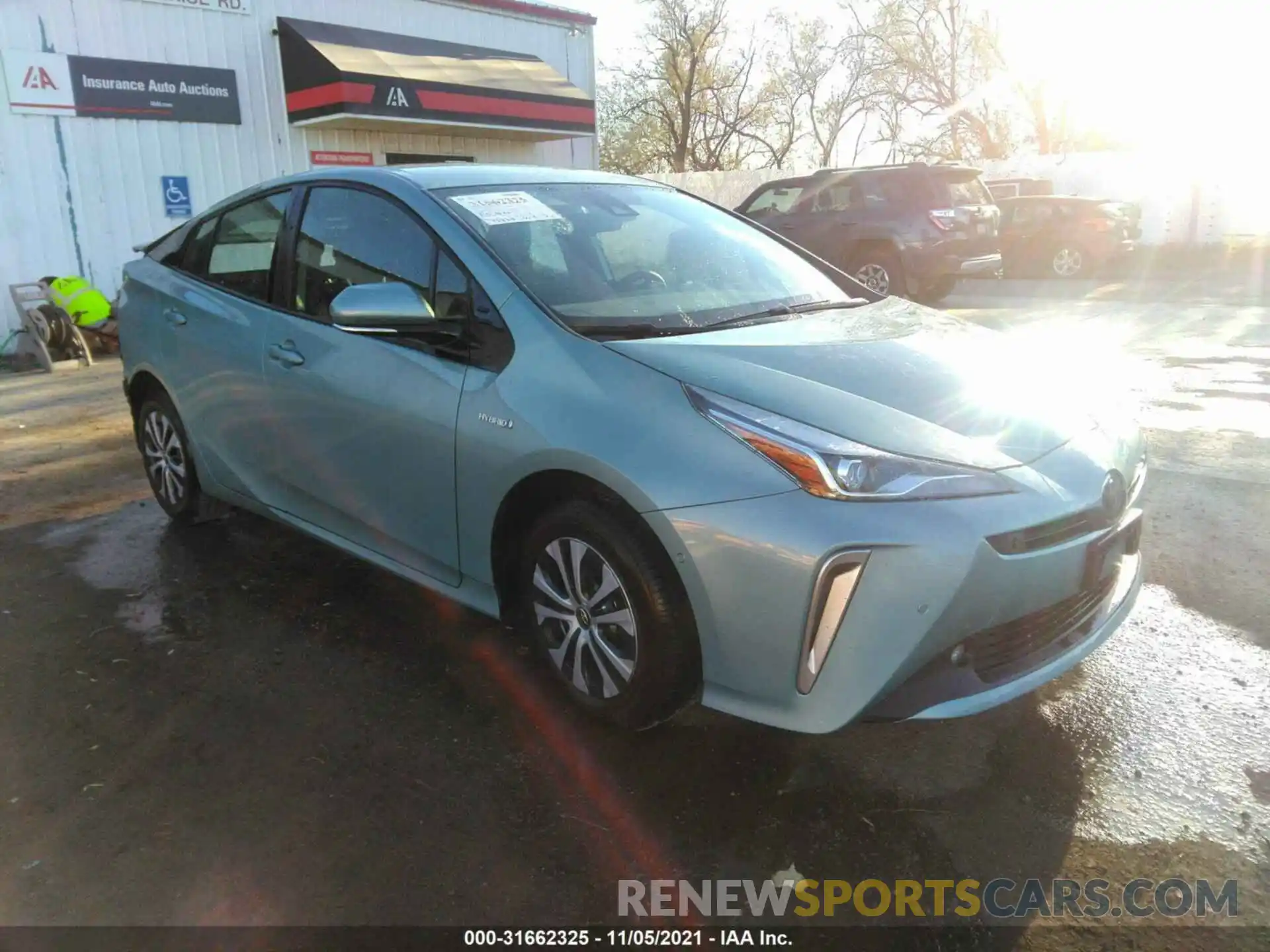 1 Photograph of a damaged car JTDL9RFU7K3008728 TOYOTA PRIUS 2019