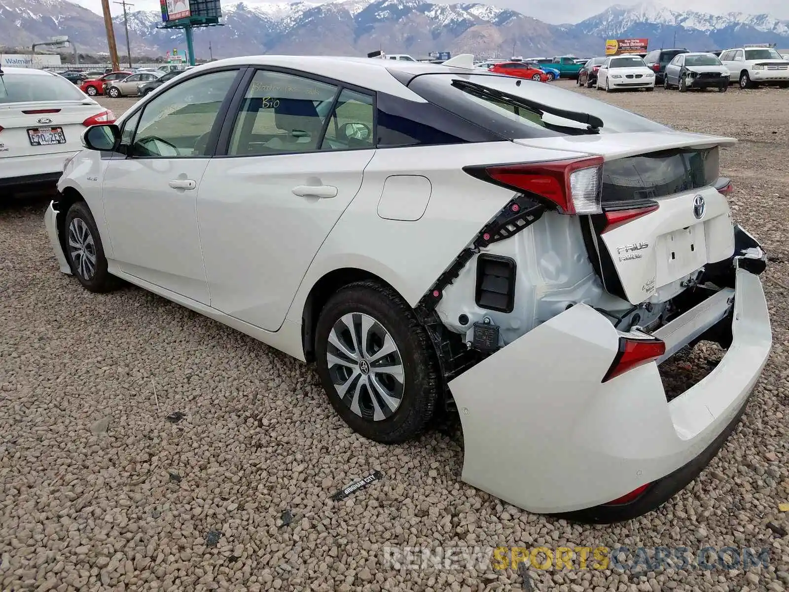 3 Photograph of a damaged car JTDL9RFU7K3009653 TOYOTA PRIUS 2019