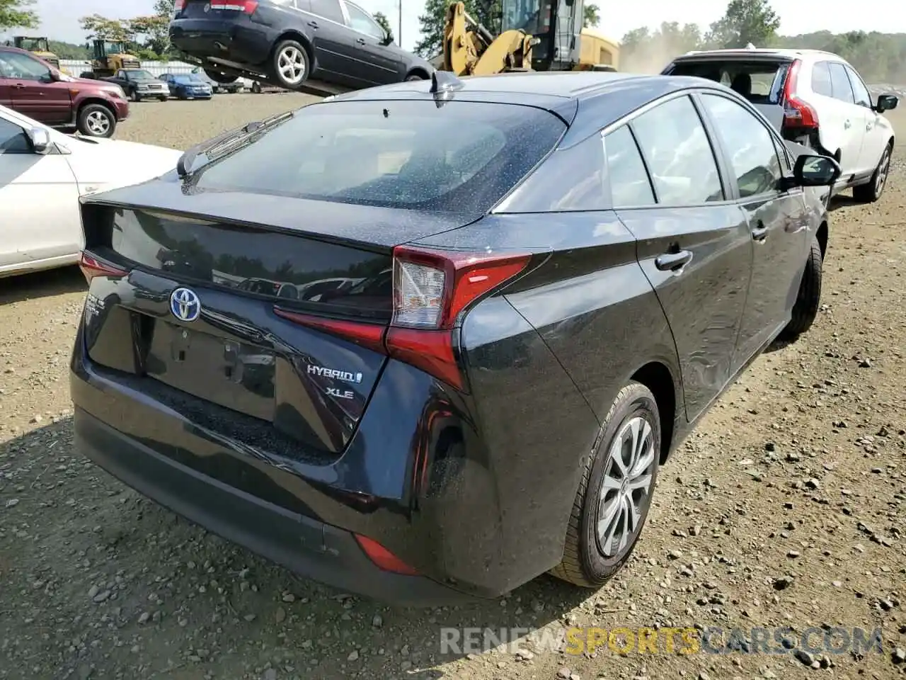 4 Photograph of a damaged car JTDL9RFU7K3009958 TOYOTA PRIUS 2019