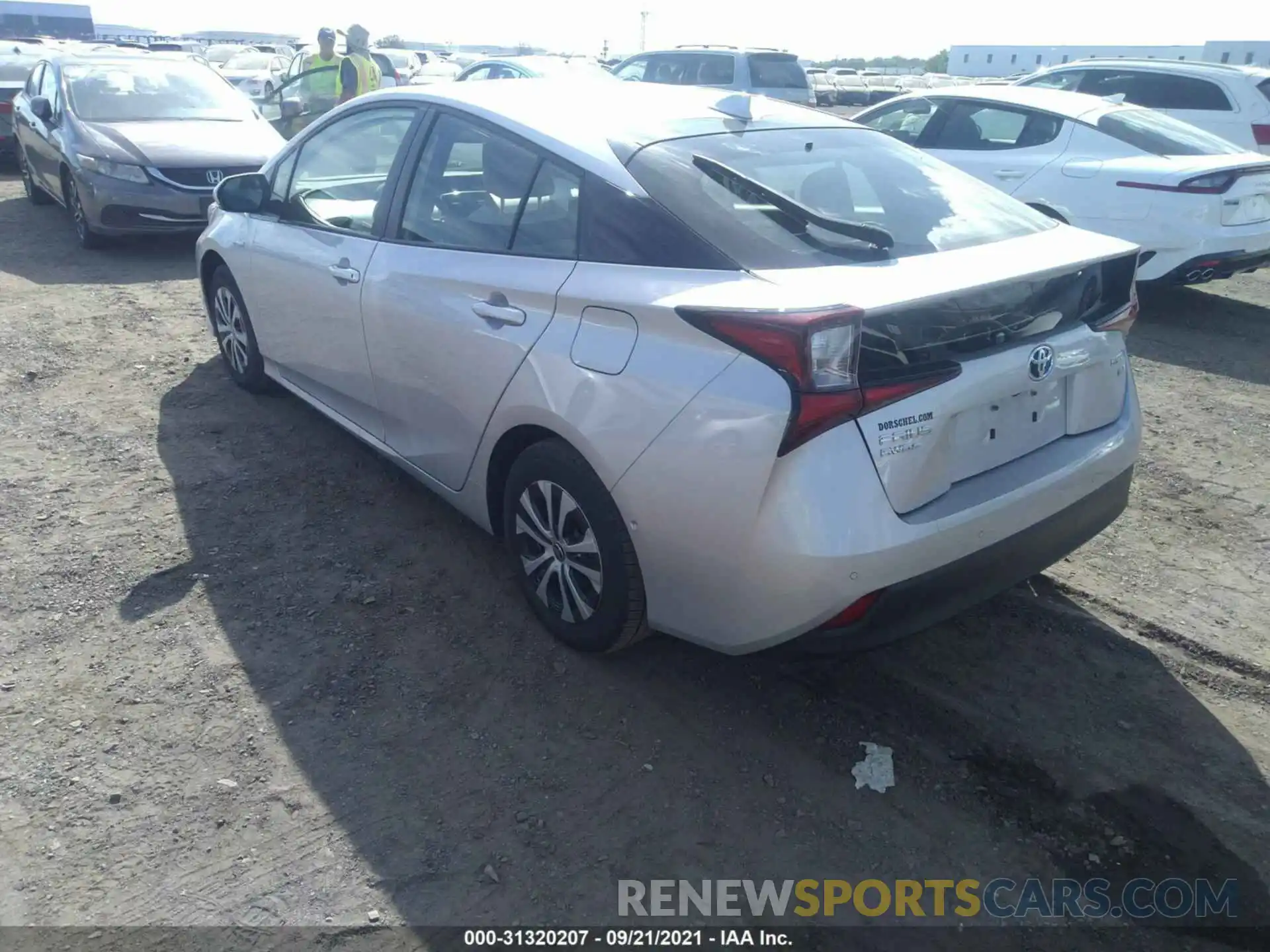 3 Photograph of a damaged car JTDL9RFU7K3012262 TOYOTA PRIUS 2019