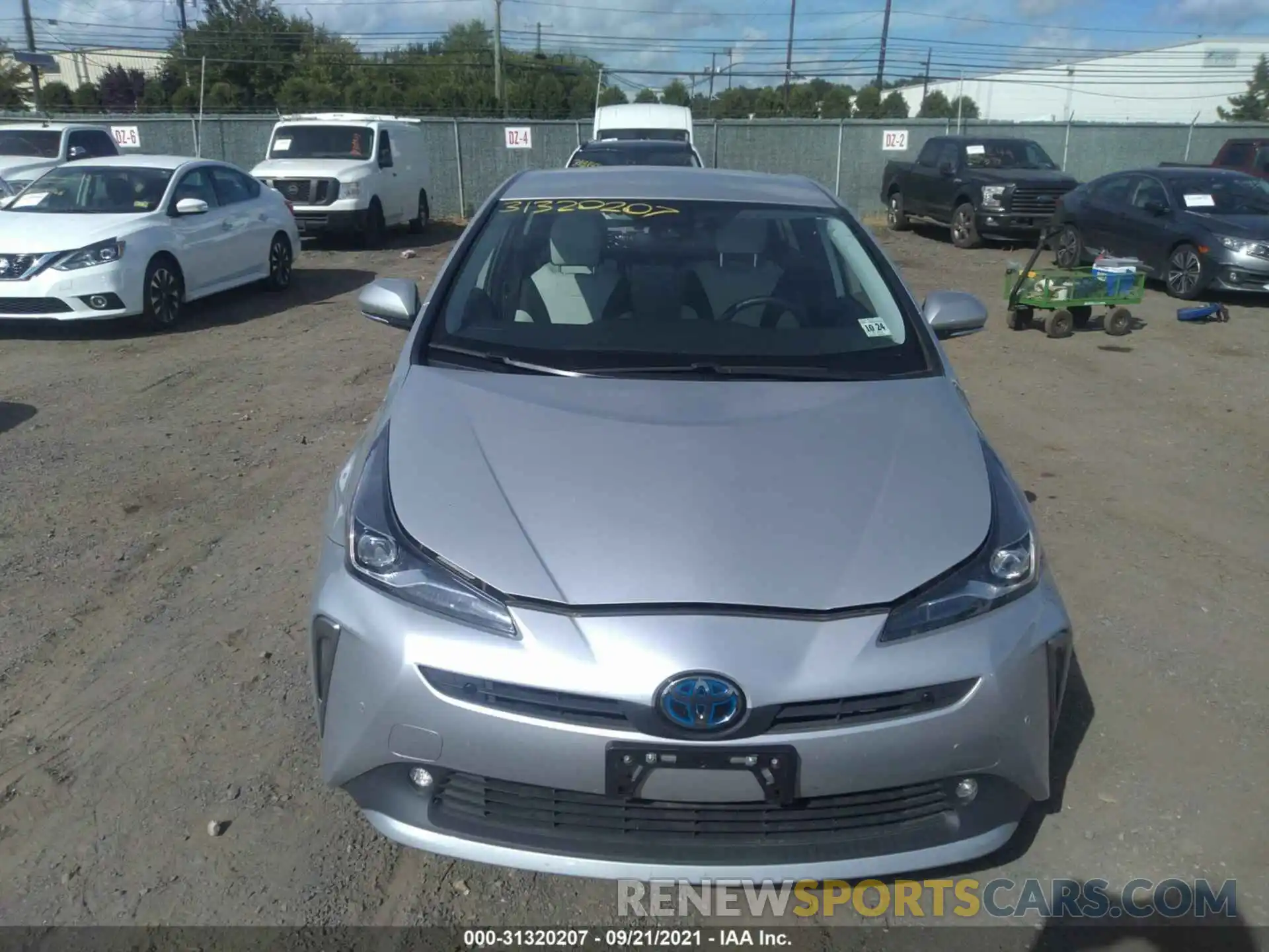 6 Photograph of a damaged car JTDL9RFU7K3012262 TOYOTA PRIUS 2019