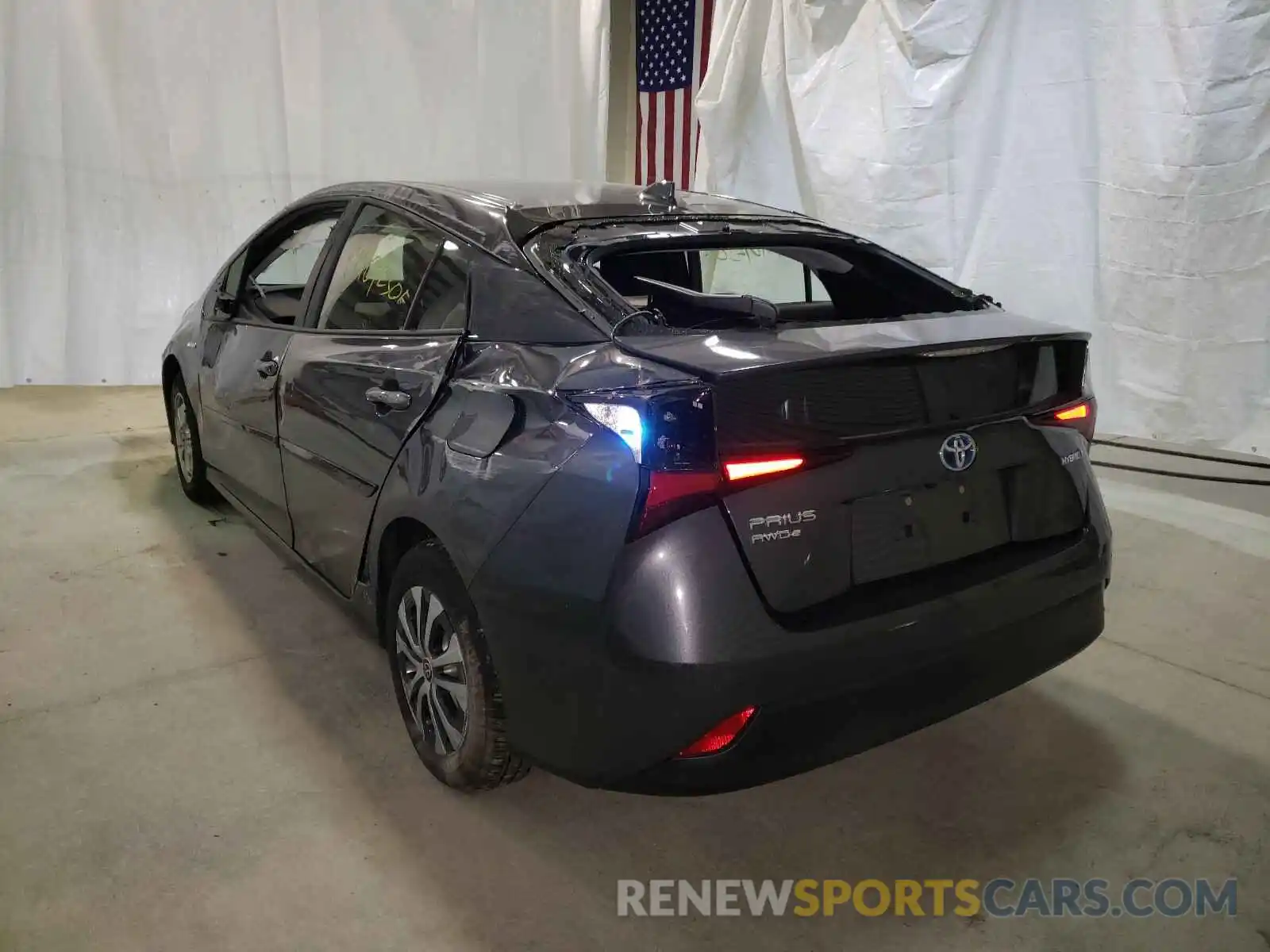 3 Photograph of a damaged car JTDL9RFU7K3012553 TOYOTA PRIUS 2019