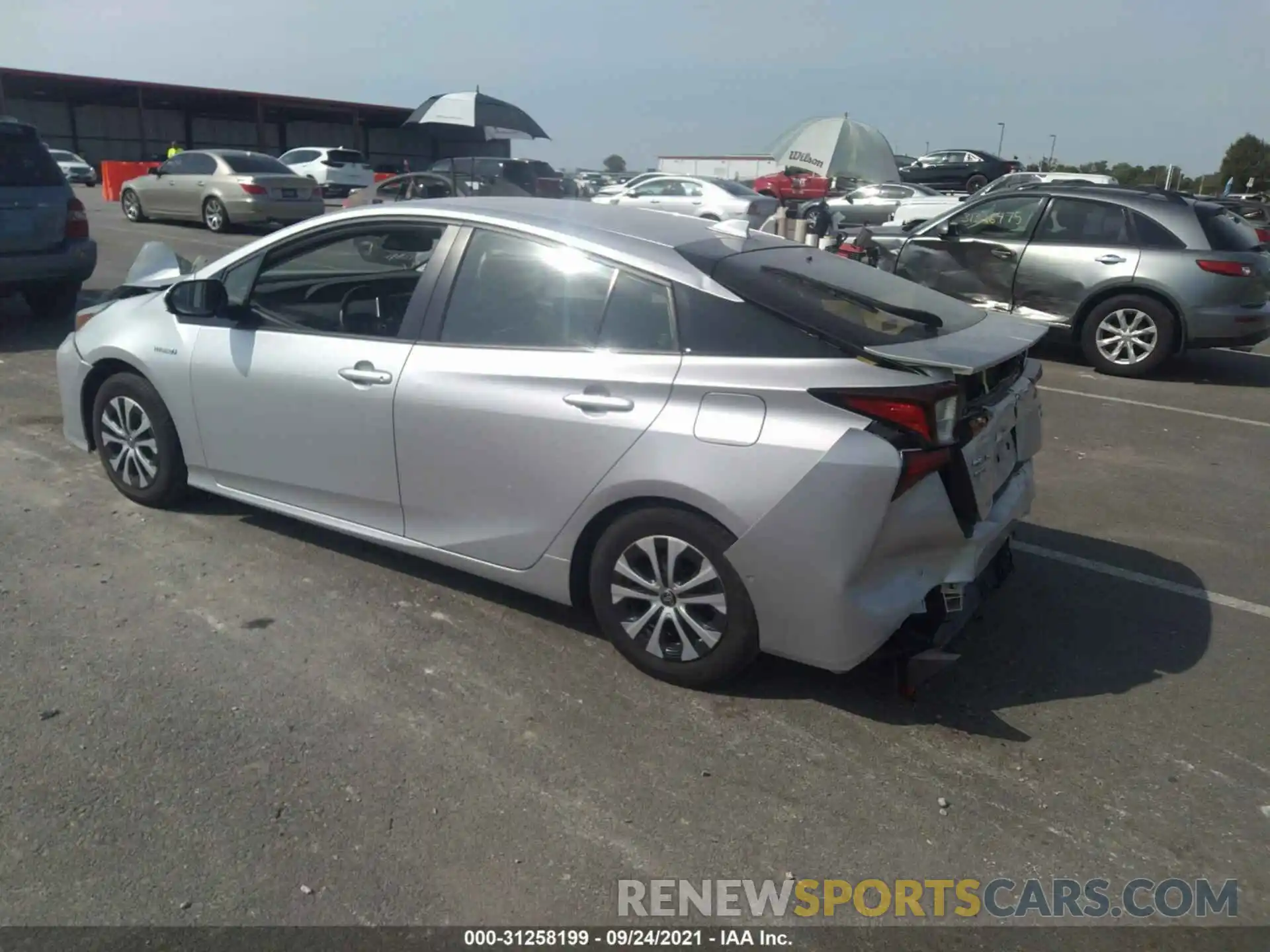 3 Photograph of a damaged car JTDL9RFU8K3000301 TOYOTA PRIUS 2019