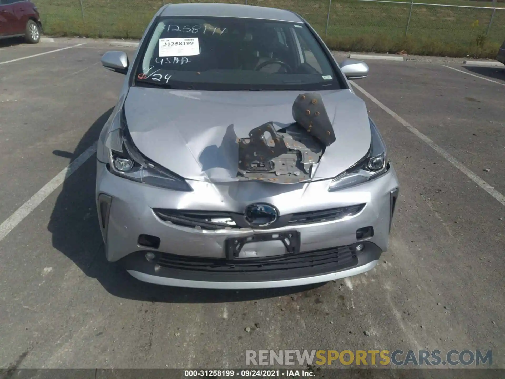 6 Photograph of a damaged car JTDL9RFU8K3000301 TOYOTA PRIUS 2019