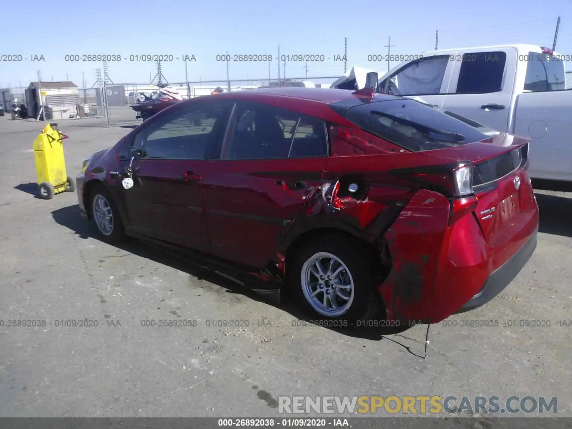 3 Photograph of a damaged car JTDL9RFU8K3000993 TOYOTA PRIUS 2019