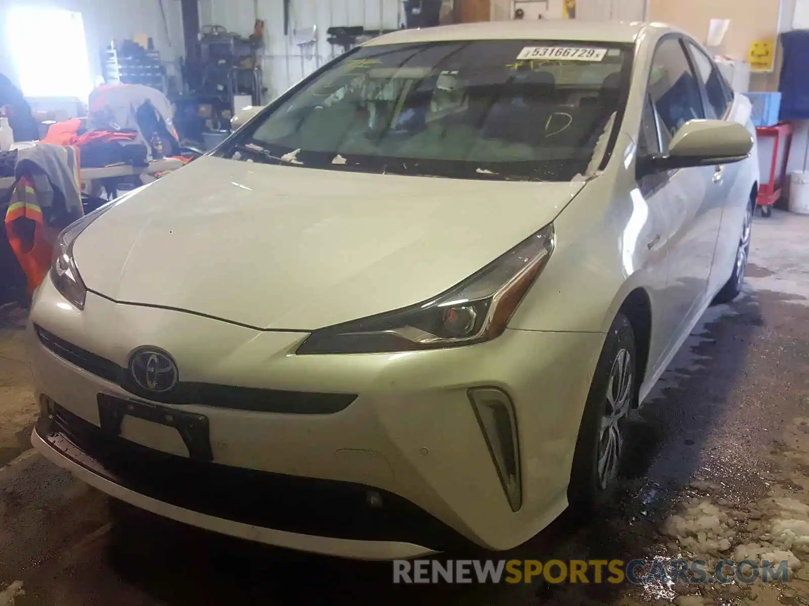 2 Photograph of a damaged car JTDL9RFU8K3003683 TOYOTA PRIUS 2019