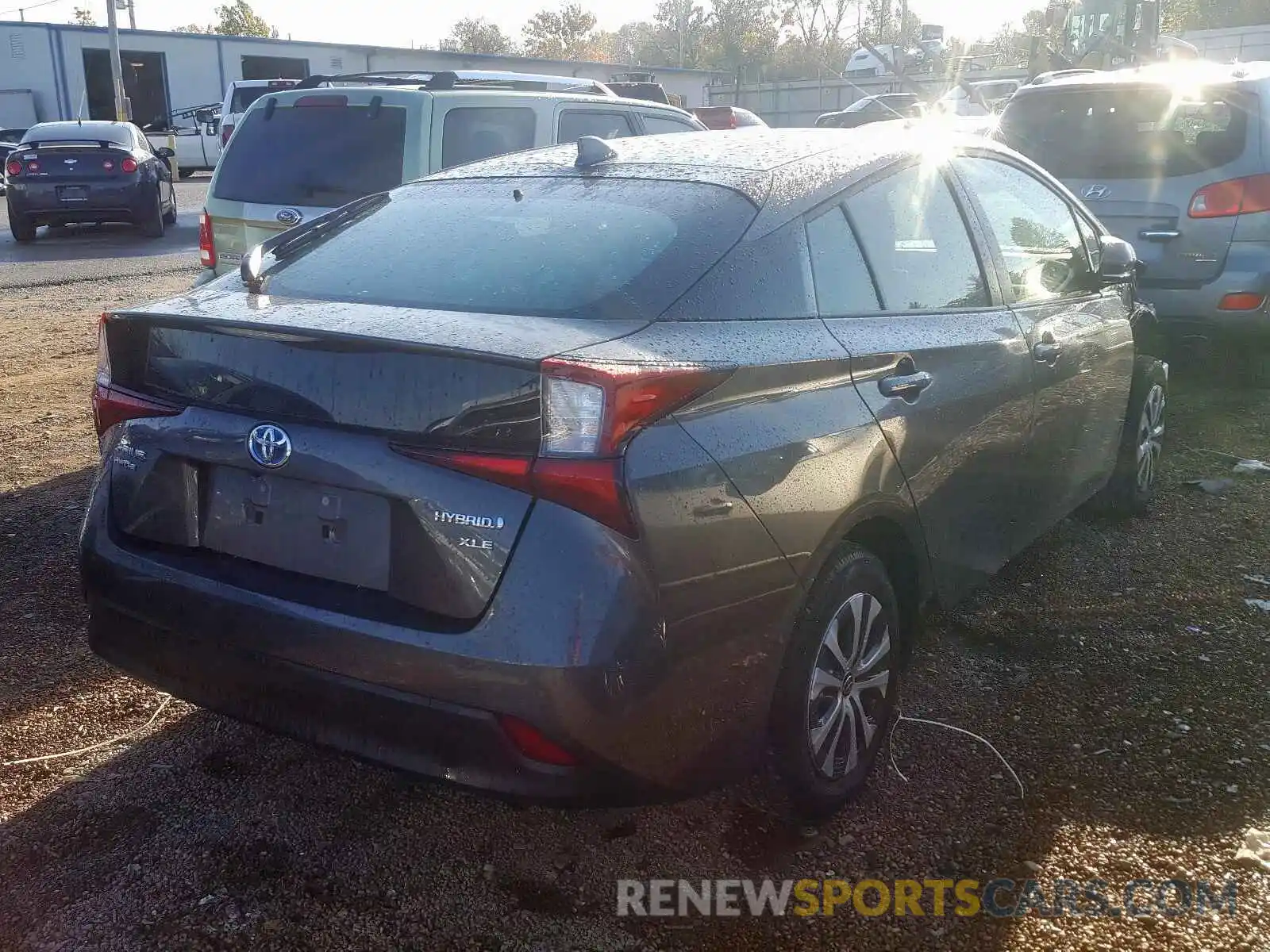 4 Photograph of a damaged car JTDL9RFU8K3005871 TOYOTA PRIUS 2019