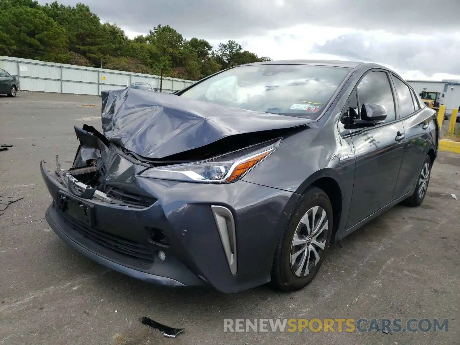 2 Photograph of a damaged car JTDL9RFU8K3007569 TOYOTA PRIUS 2019