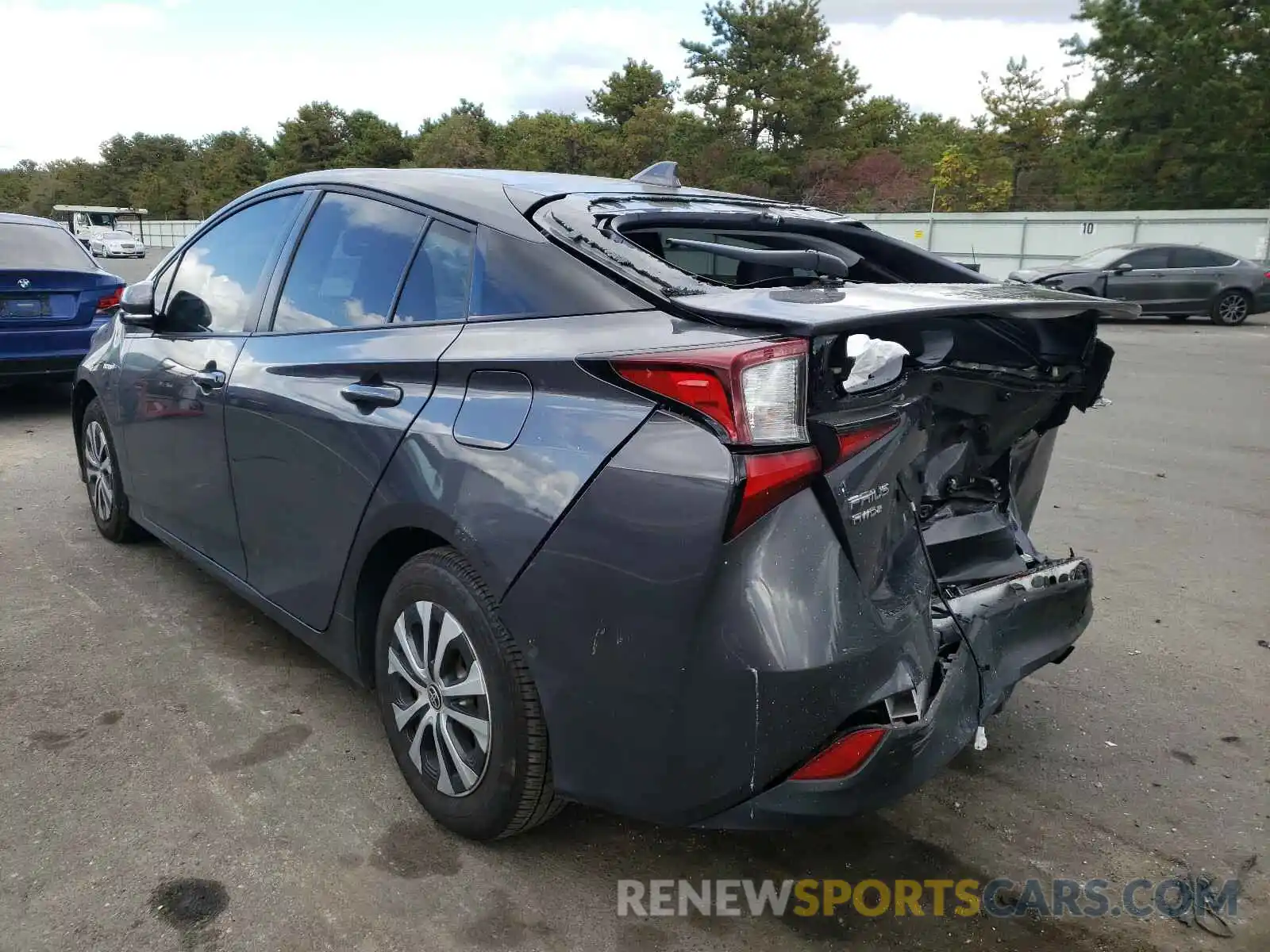 3 Photograph of a damaged car JTDL9RFU8K3007569 TOYOTA PRIUS 2019