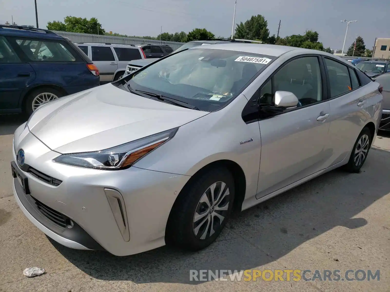 2 Photograph of a damaged car JTDL9RFU8K3007748 TOYOTA PRIUS 2019