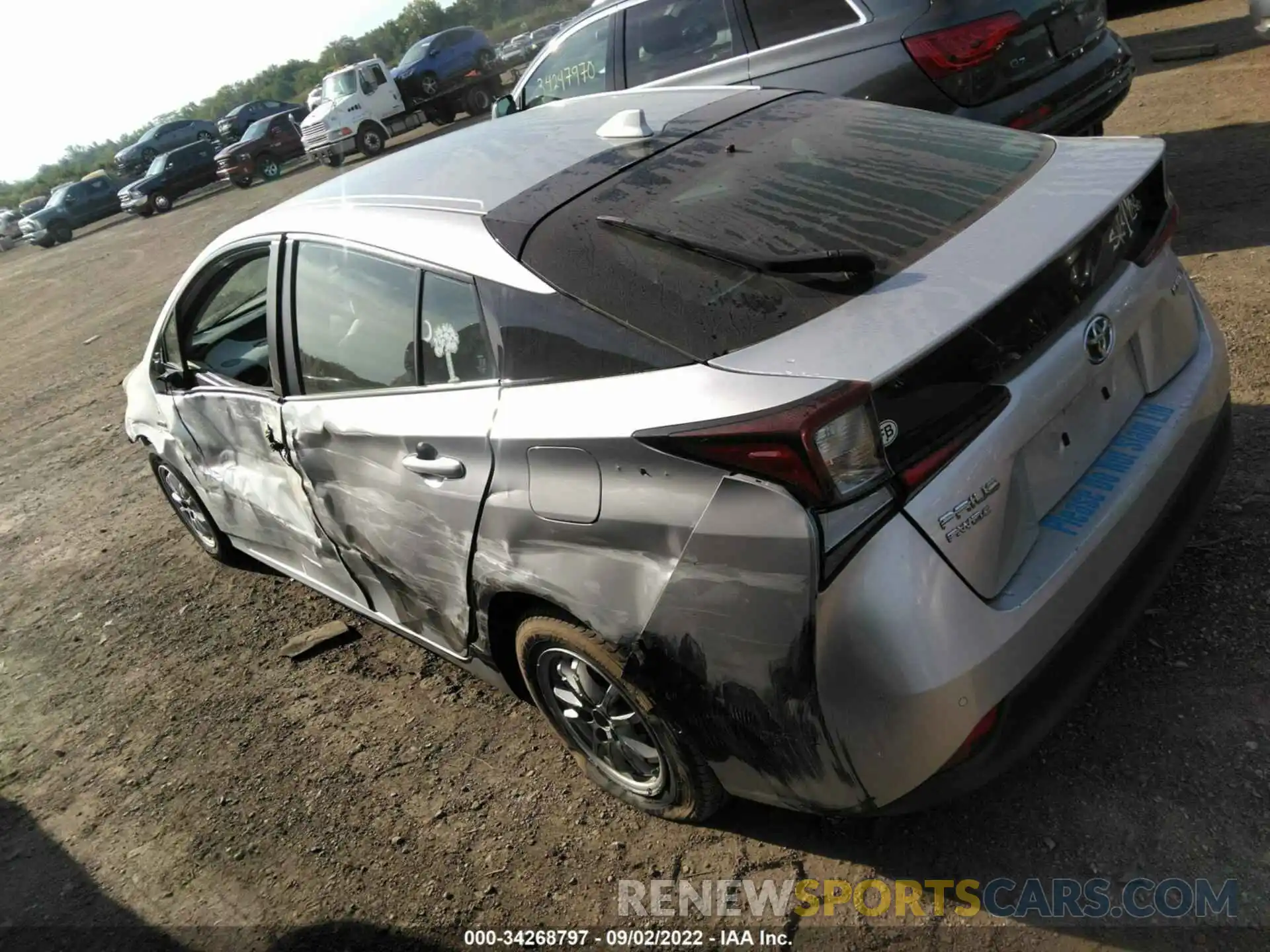 3 Photograph of a damaged car JTDL9RFU8K3009662 TOYOTA PRIUS 2019