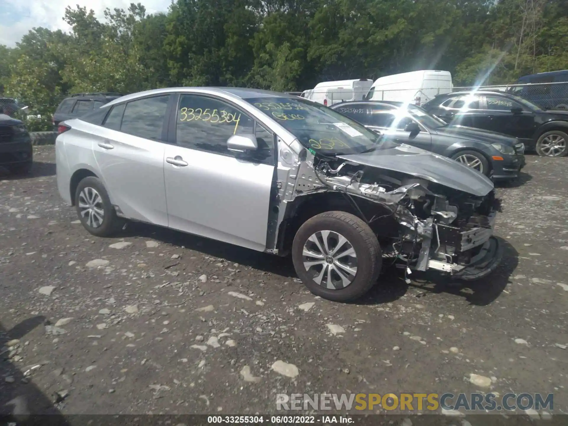 1 Photograph of a damaged car JTDL9RFU8K3010309 TOYOTA PRIUS 2019