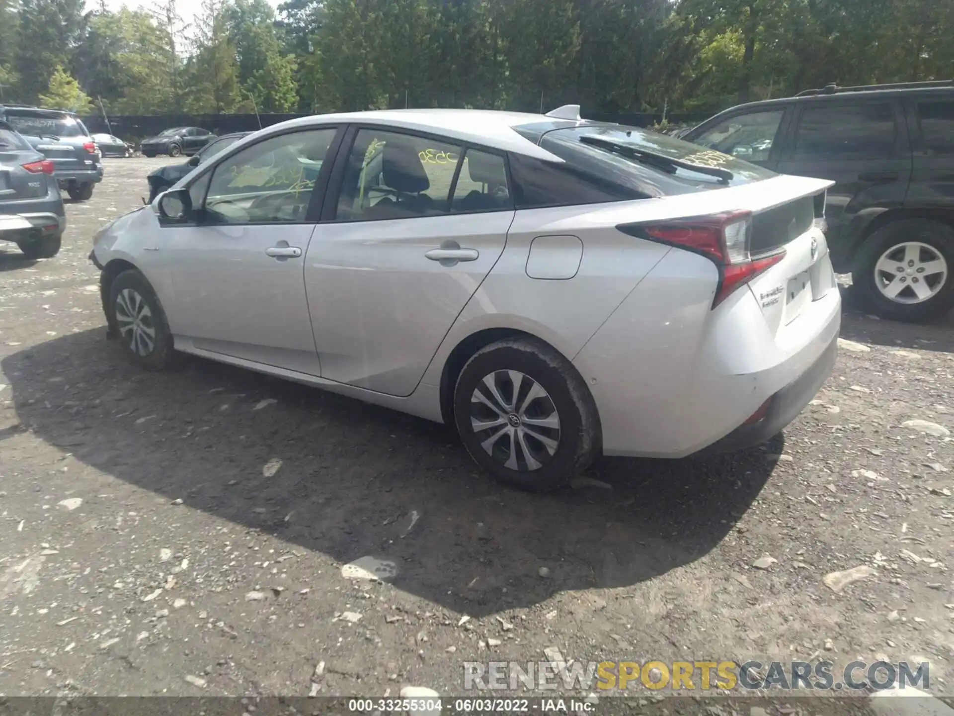 3 Photograph of a damaged car JTDL9RFU8K3010309 TOYOTA PRIUS 2019