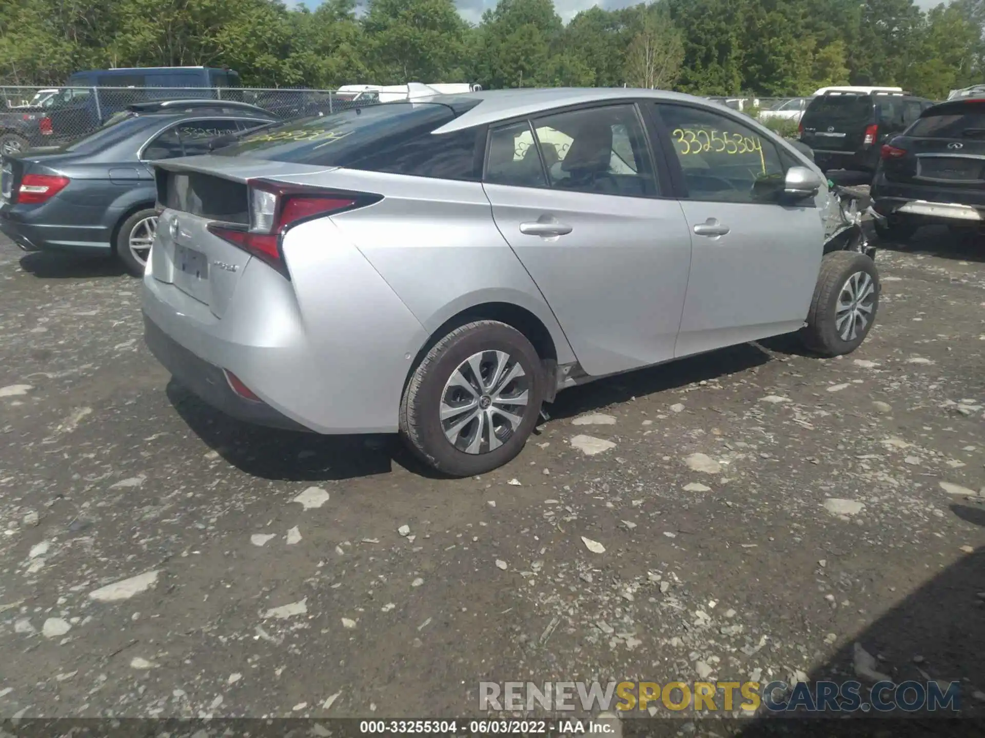 4 Photograph of a damaged car JTDL9RFU8K3010309 TOYOTA PRIUS 2019