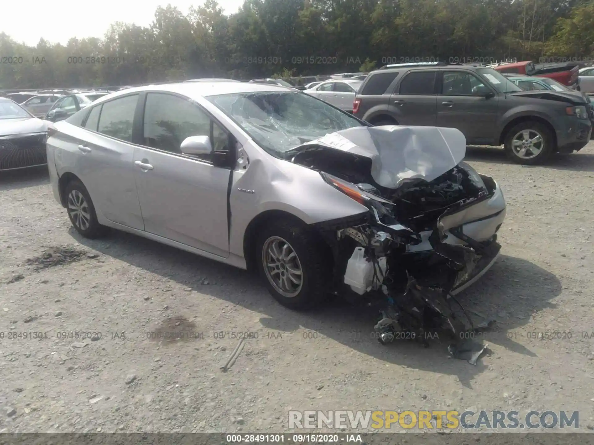 1 Photograph of a damaged car JTDL9RFU8K3011864 TOYOTA PRIUS 2019