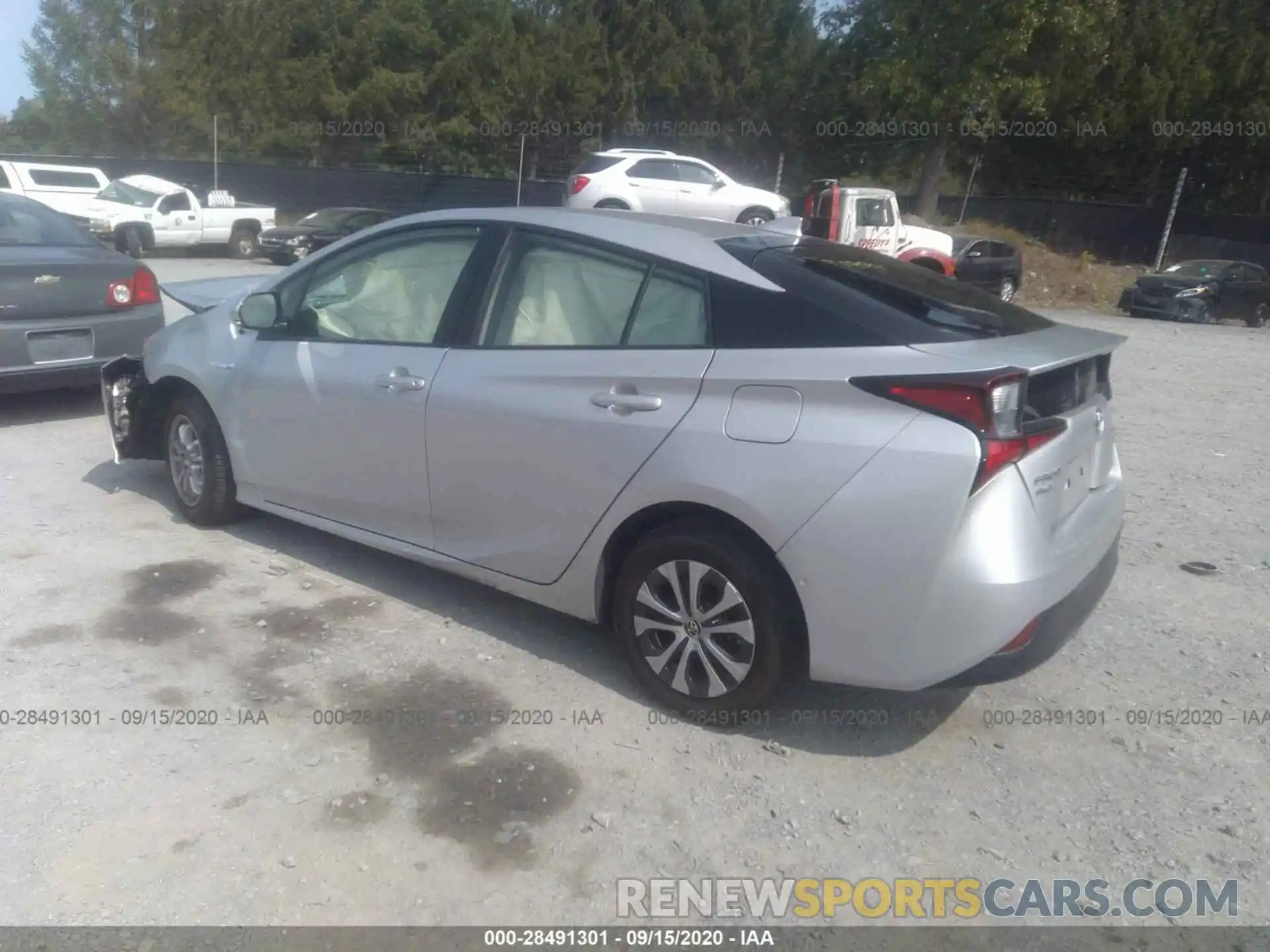 3 Photograph of a damaged car JTDL9RFU8K3011864 TOYOTA PRIUS 2019