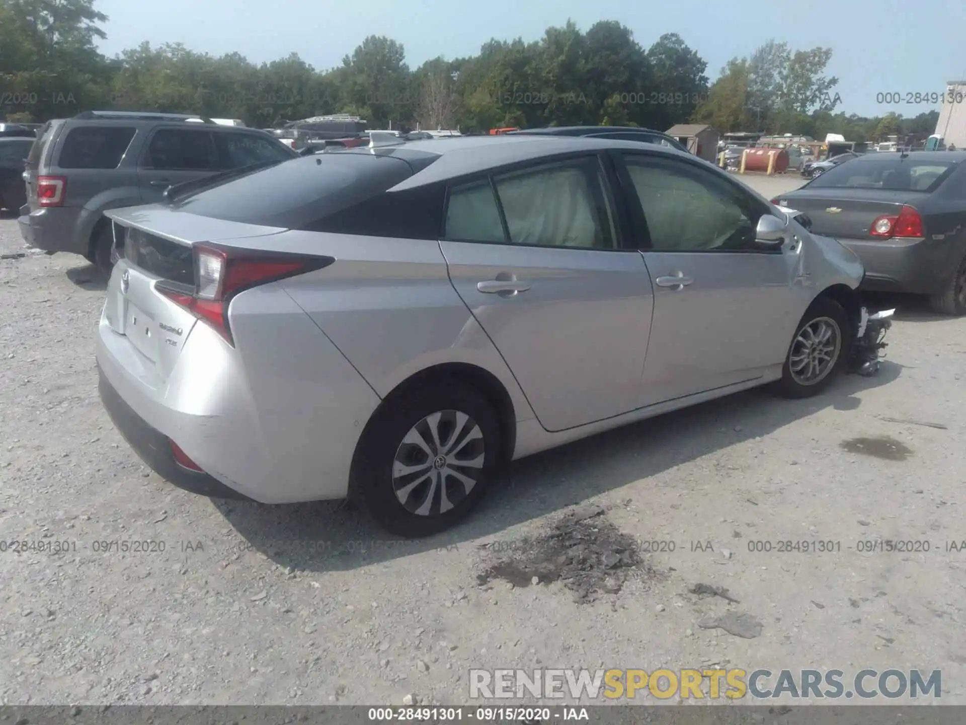 4 Photograph of a damaged car JTDL9RFU8K3011864 TOYOTA PRIUS 2019