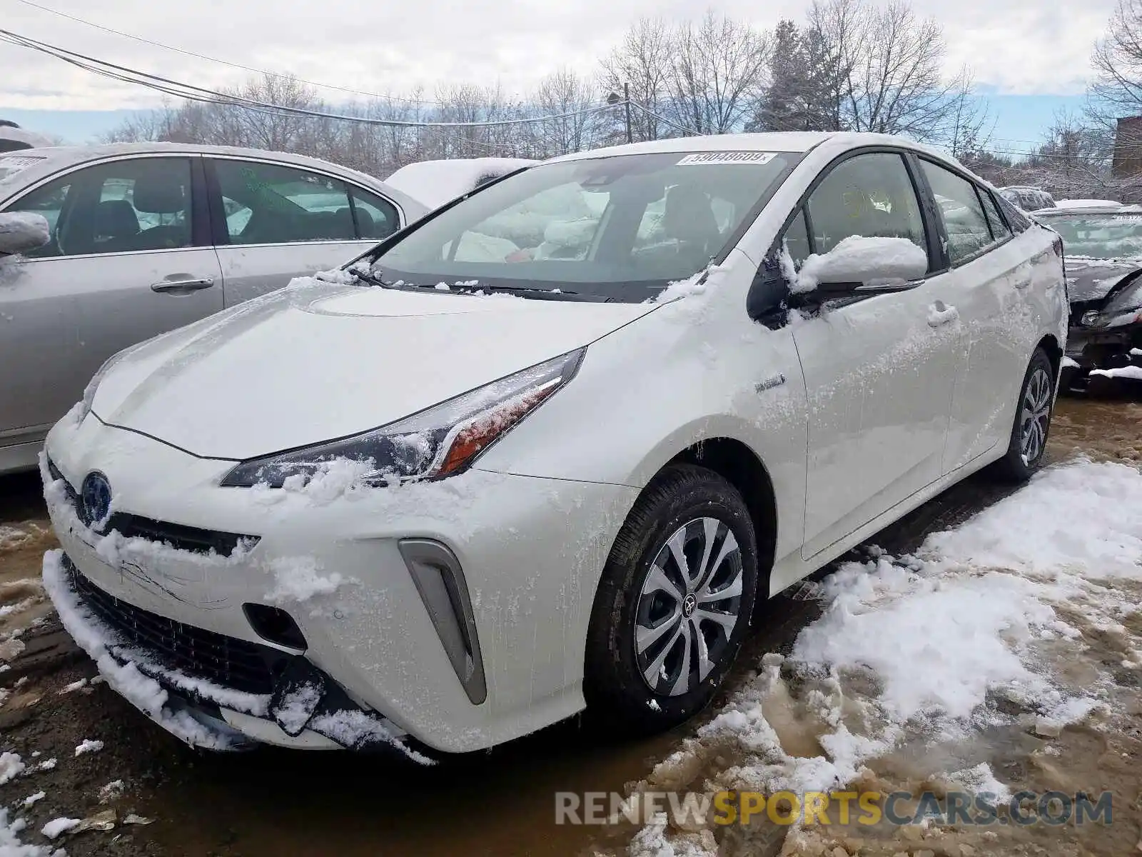 2 Photograph of a damaged car JTDL9RFU8K3012027 TOYOTA PRIUS 2019