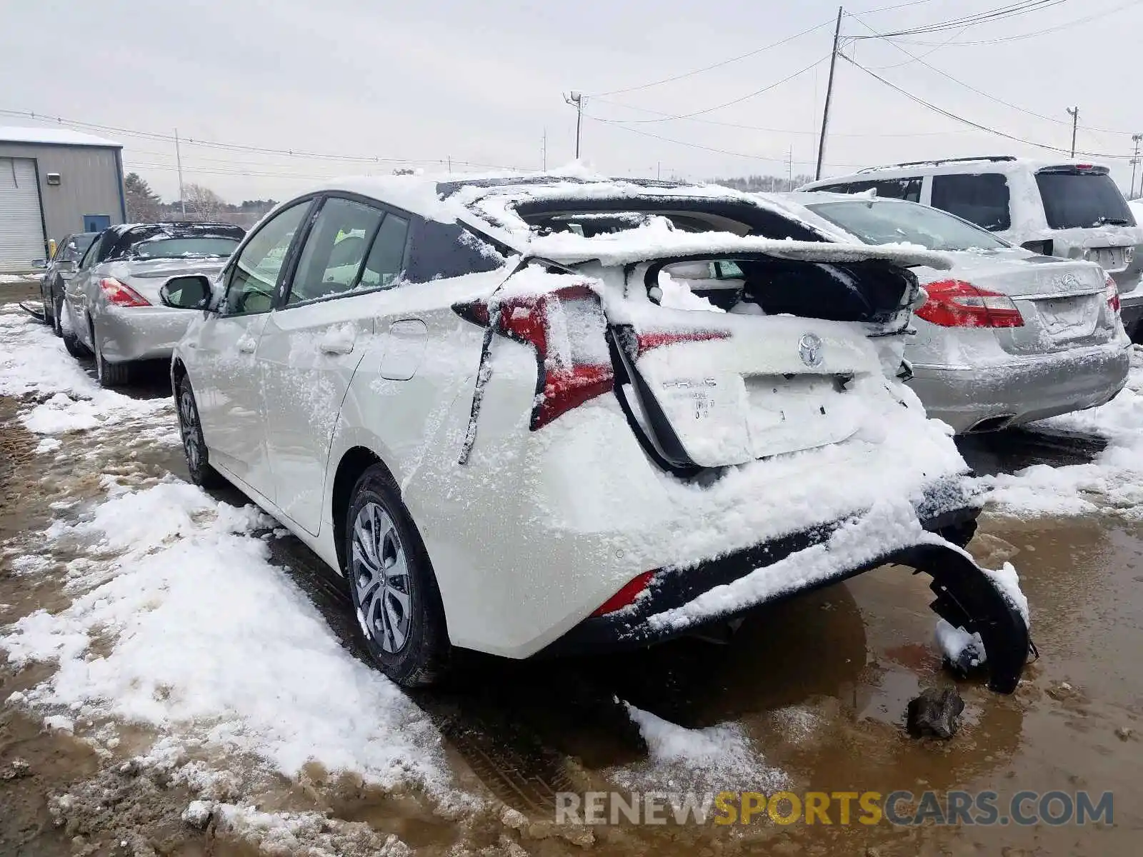 3 Photograph of a damaged car JTDL9RFU8K3012027 TOYOTA PRIUS 2019