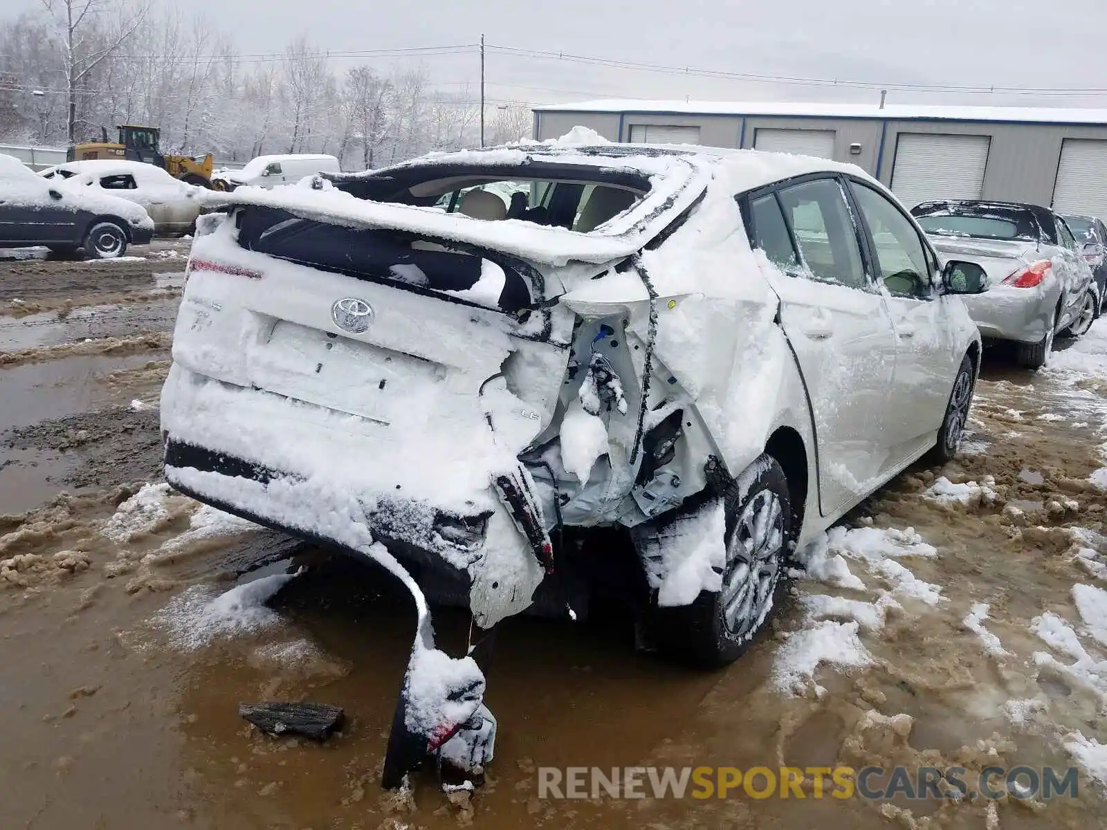 4 Photograph of a damaged car JTDL9RFU8K3012027 TOYOTA PRIUS 2019