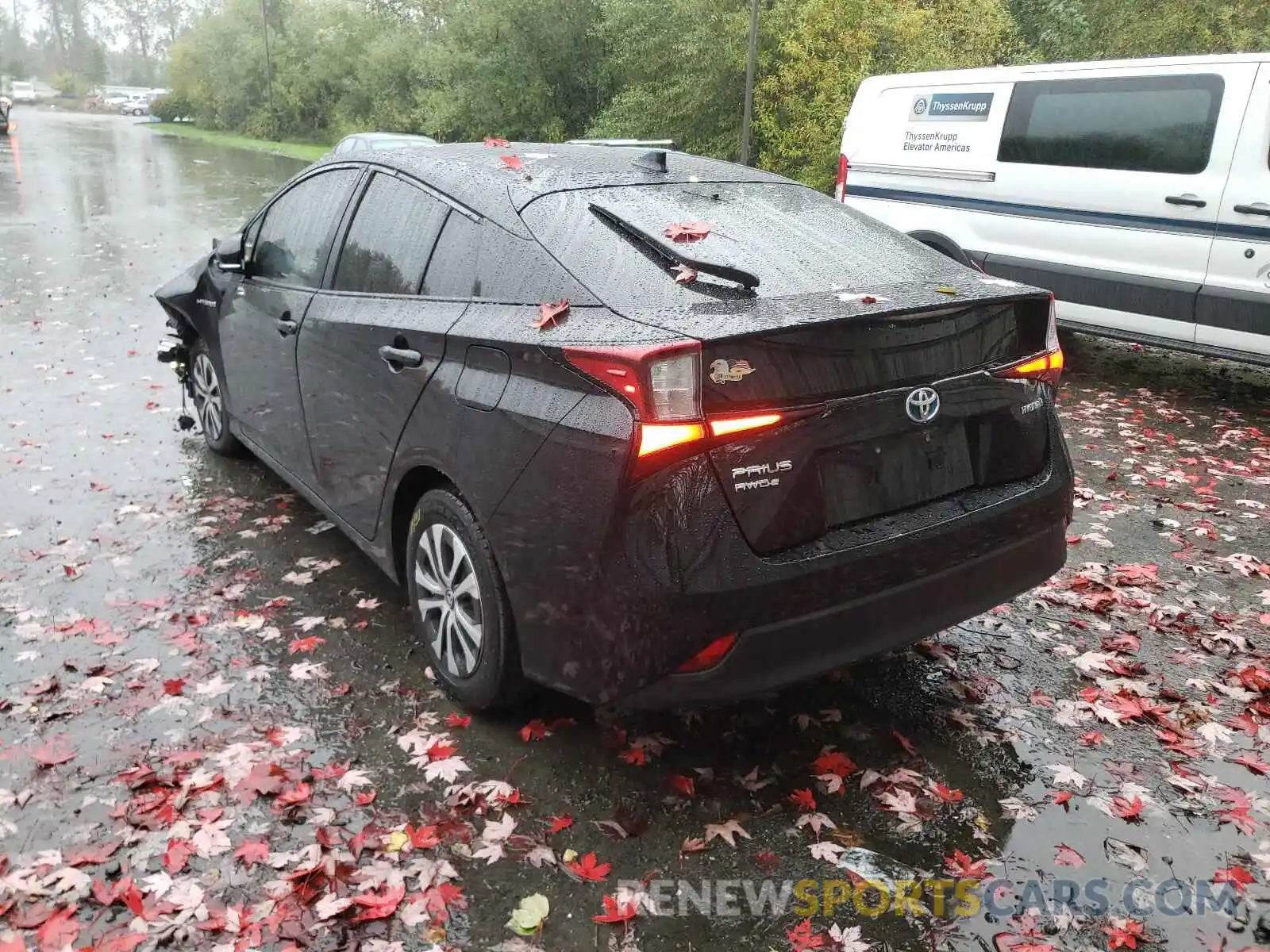 3 Photograph of a damaged car JTDL9RFU8K3012139 TOYOTA PRIUS 2019