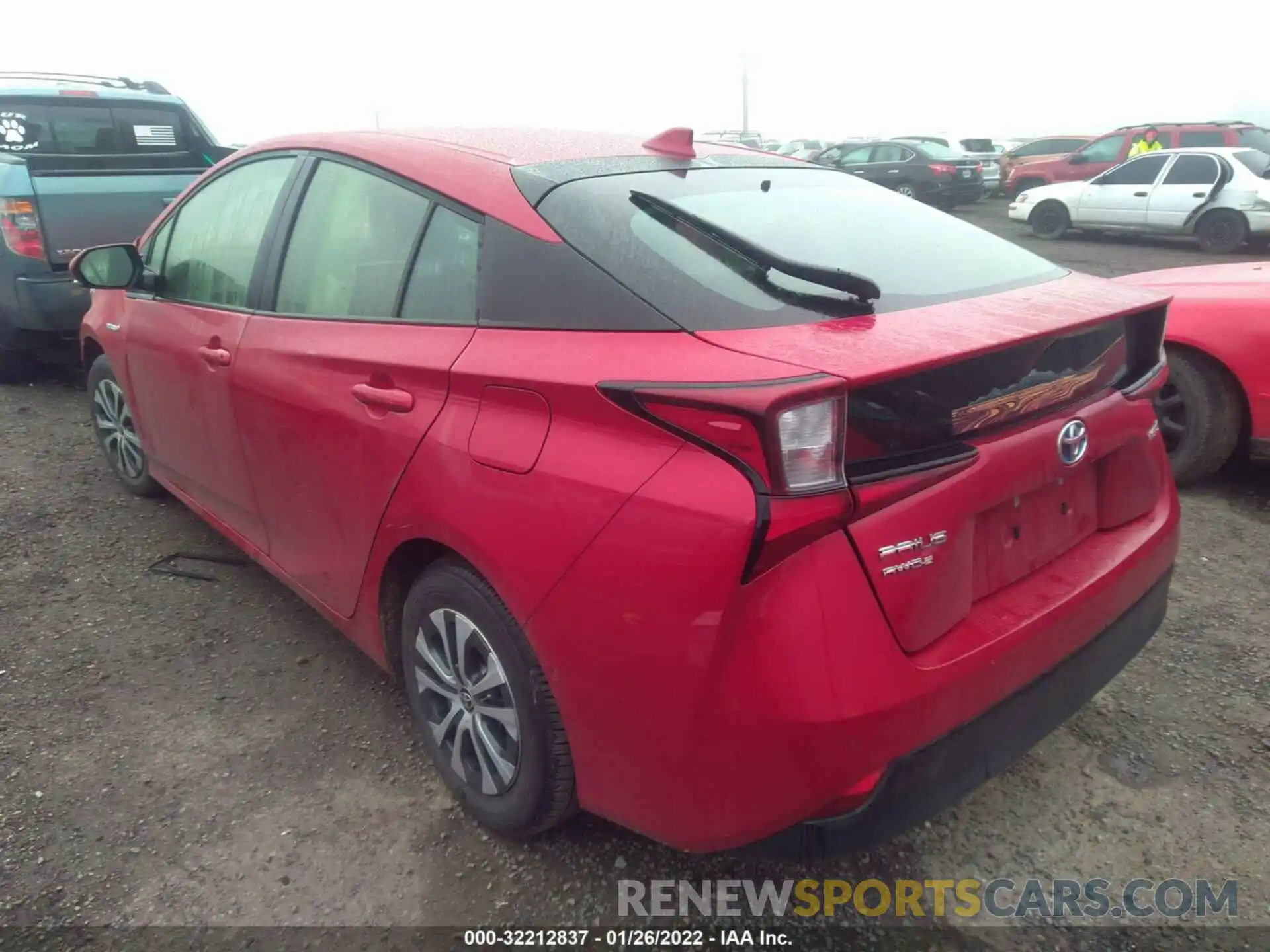 3 Photograph of a damaged car JTDL9RFU9K3001649 TOYOTA PRIUS 2019