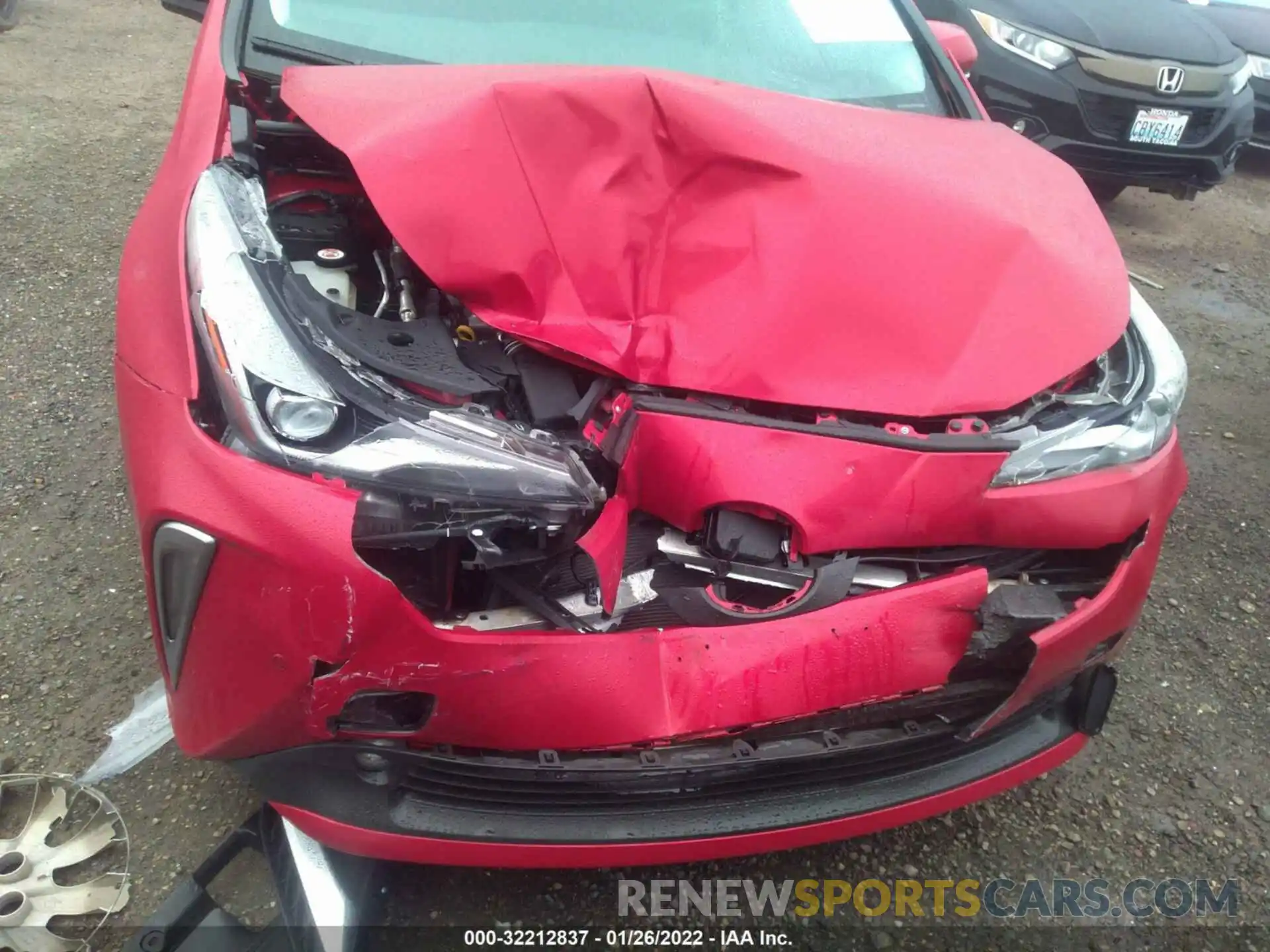 6 Photograph of a damaged car JTDL9RFU9K3001649 TOYOTA PRIUS 2019