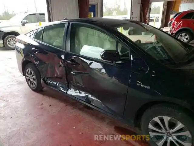 9 Photograph of a damaged car JTDL9RFU9K3001747 TOYOTA PRIUS 2019