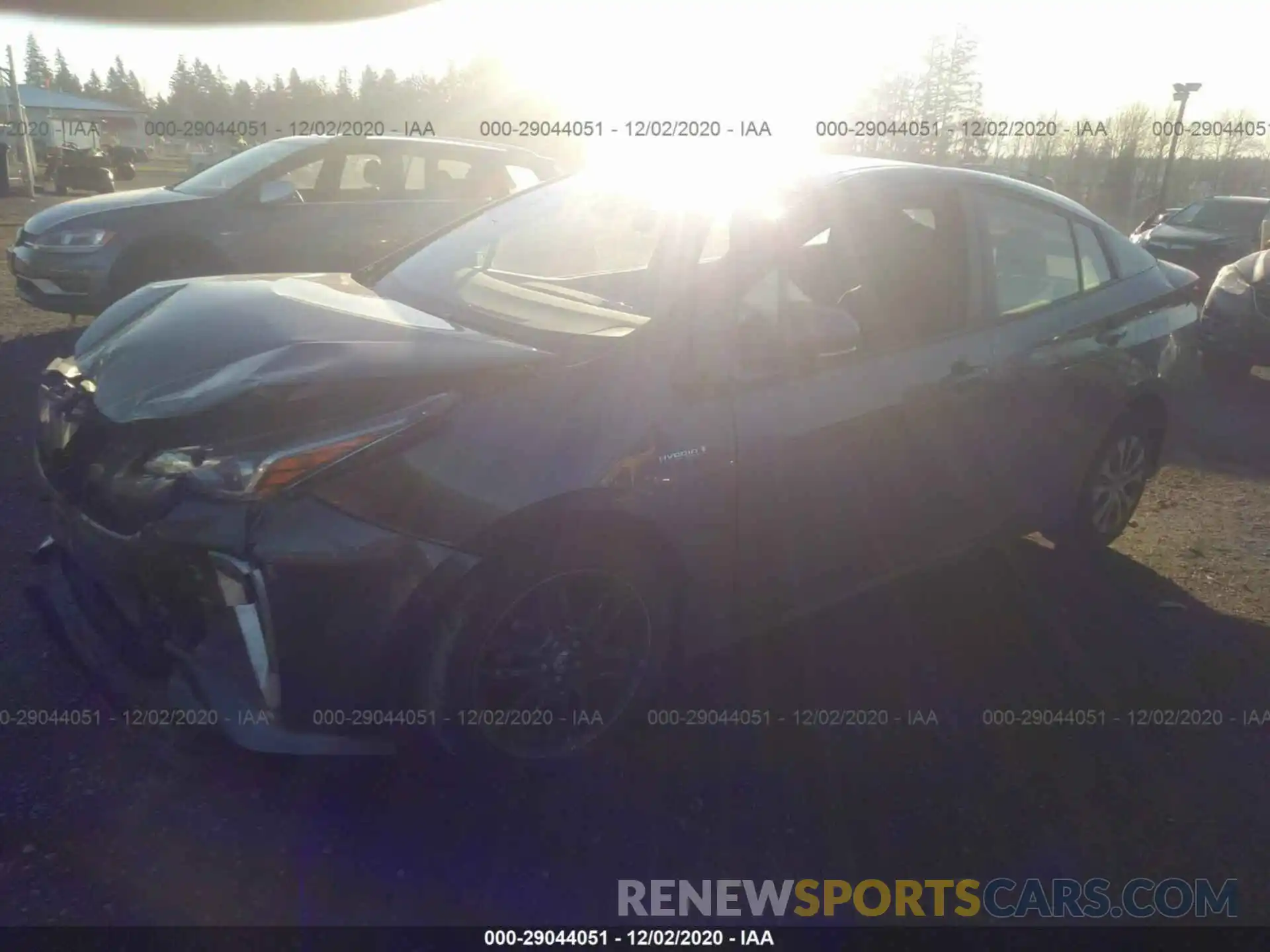 2 Photograph of a damaged car JTDL9RFU9K3002252 TOYOTA PRIUS 2019