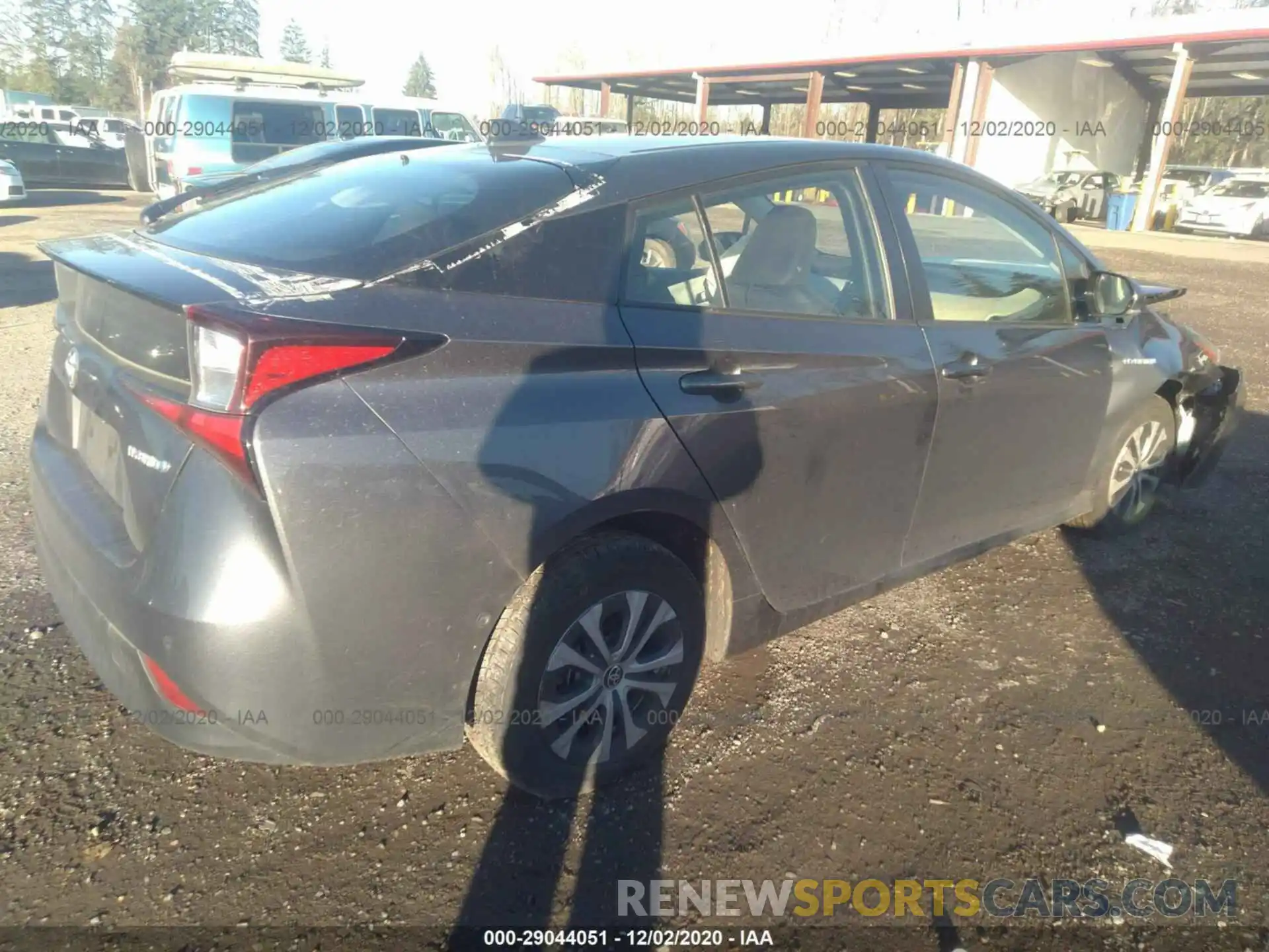 4 Photograph of a damaged car JTDL9RFU9K3002252 TOYOTA PRIUS 2019