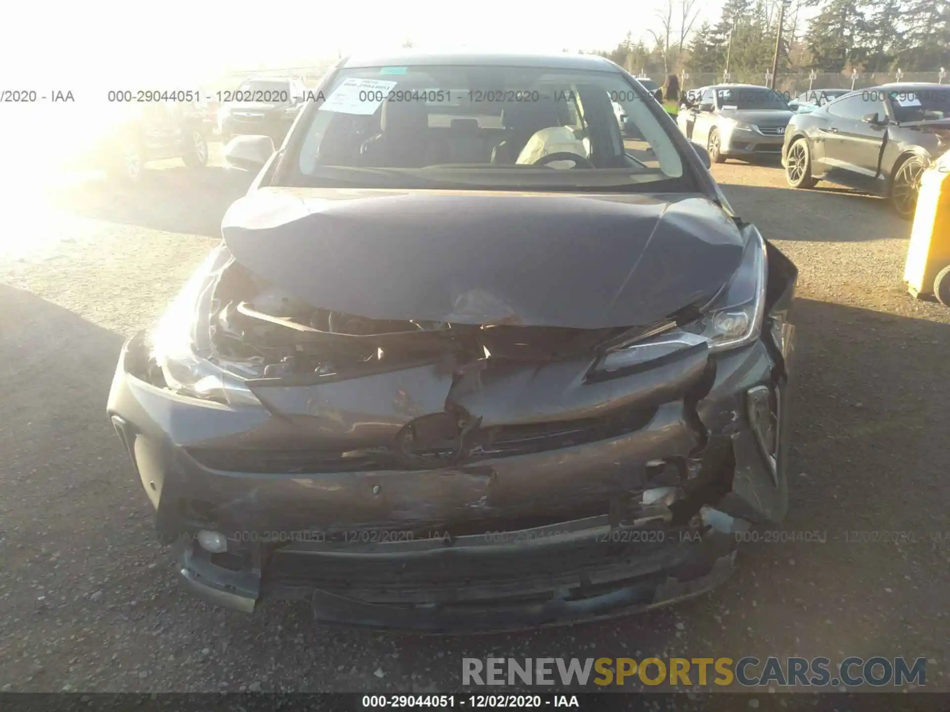 6 Photograph of a damaged car JTDL9RFU9K3002252 TOYOTA PRIUS 2019