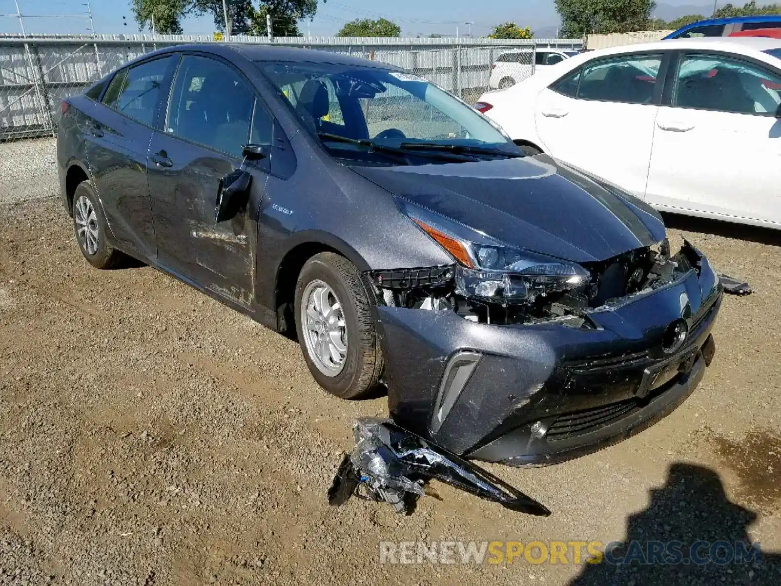 1 Photograph of a damaged car JTDL9RFU9K3002896 TOYOTA PRIUS 2019