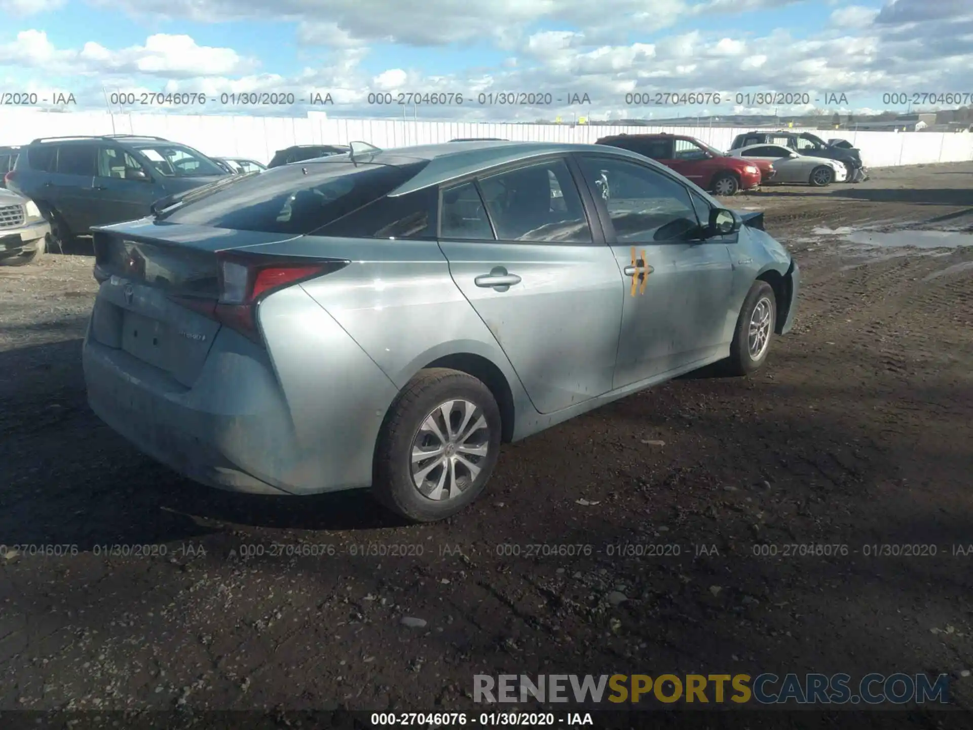 4 Photograph of a damaged car JTDL9RFU9K3004678 TOYOTA PRIUS 2019