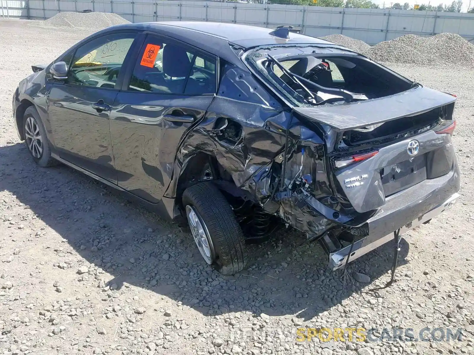 3 Photograph of a damaged car JTDL9RFU9K3005345 TOYOTA PRIUS 2019