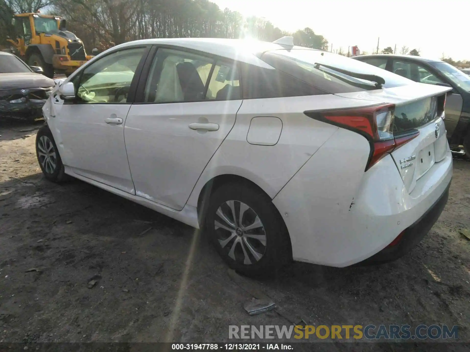 3 Photograph of a damaged car JTDL9RFU9K3005801 TOYOTA PRIUS 2019