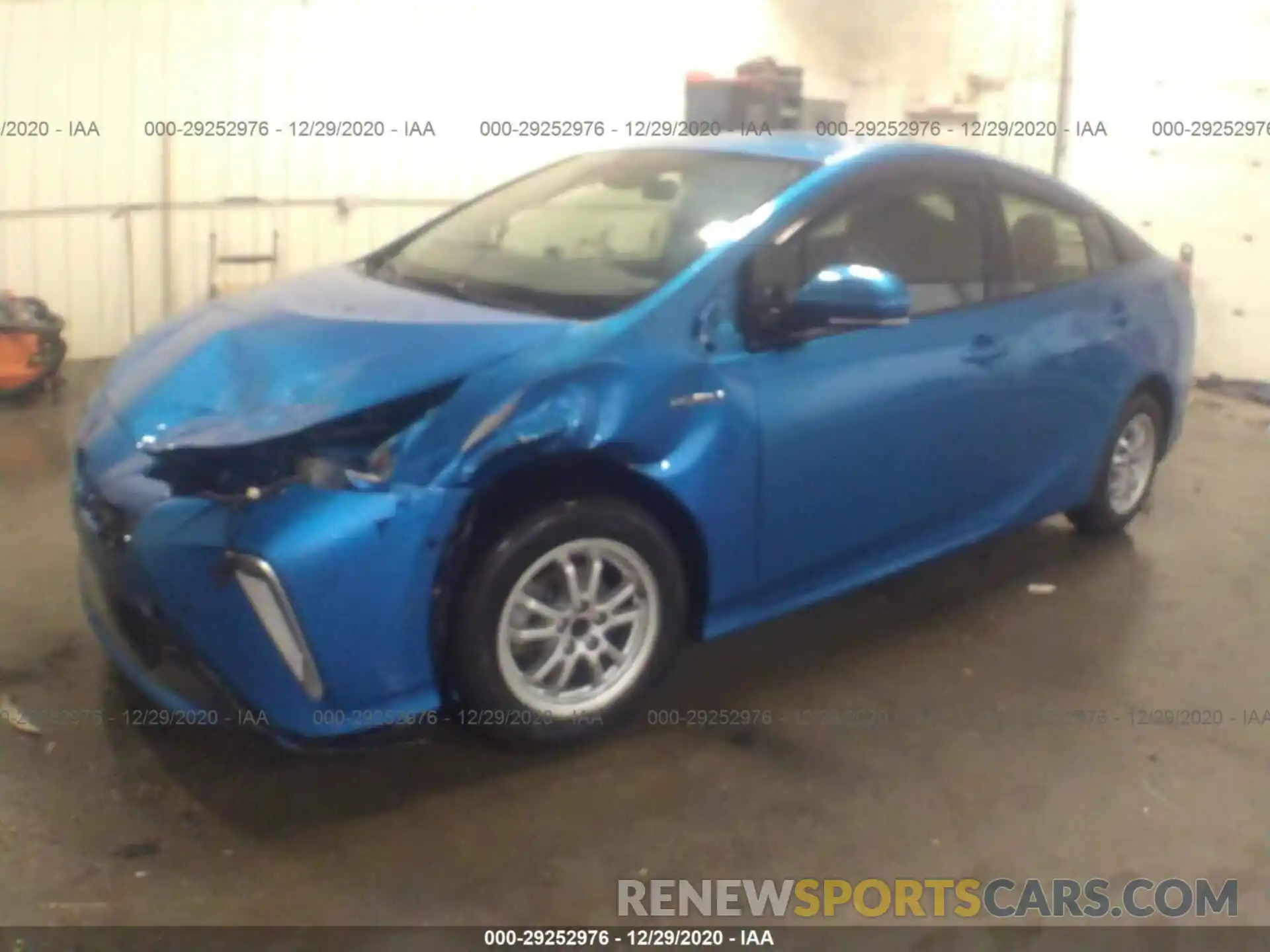 2 Photograph of a damaged car JTDL9RFU9K3006897 TOYOTA PRIUS 2019