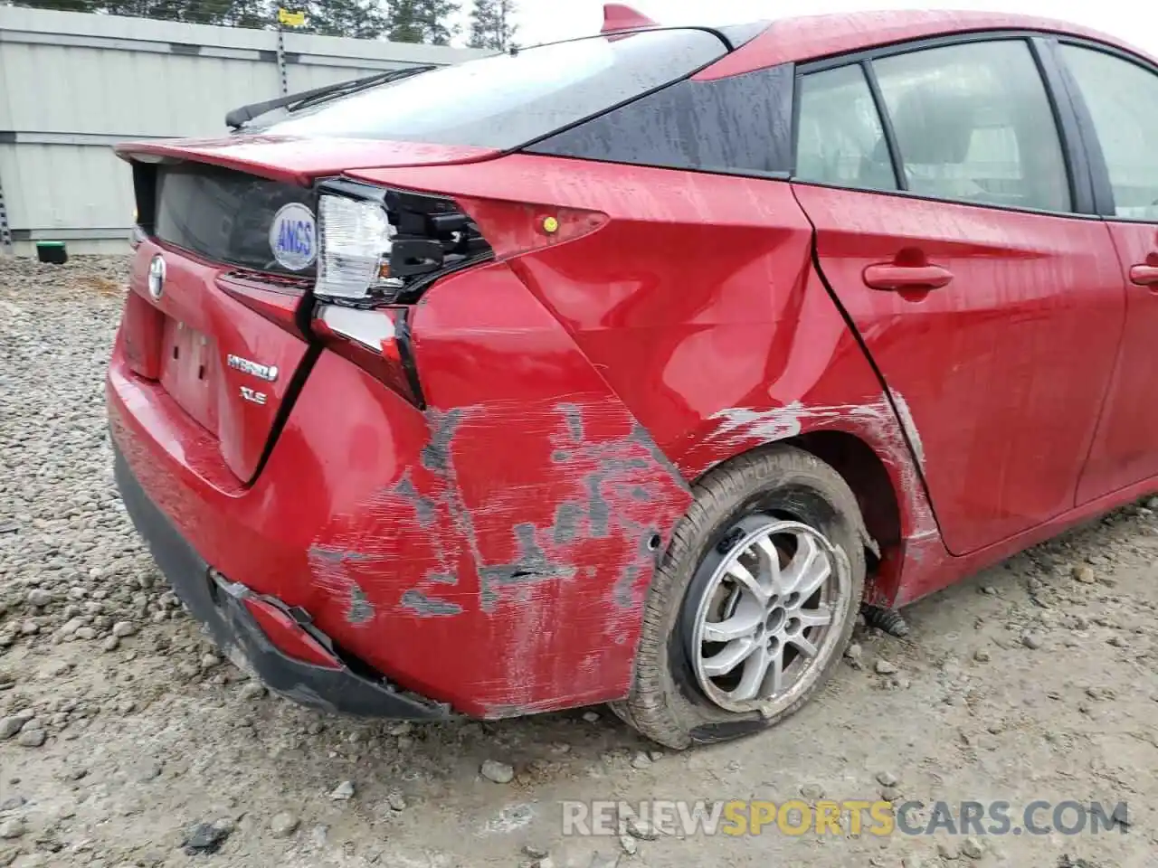 9 Photograph of a damaged car JTDL9RFU9K3006964 TOYOTA PRIUS 2019