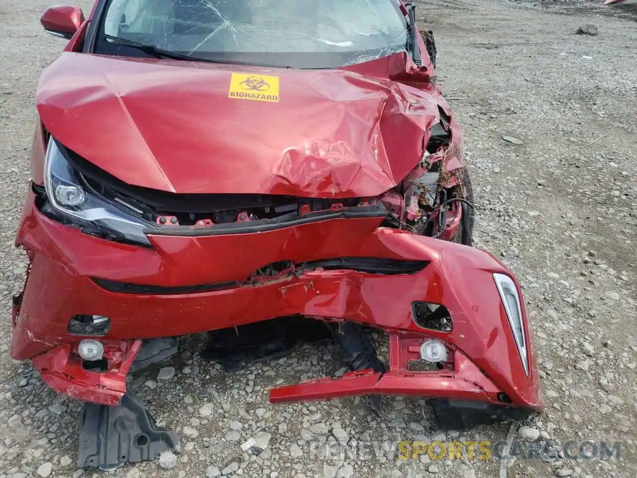 9 Photograph of a damaged car JTDL9RFU9K3007256 TOYOTA PRIUS 2019