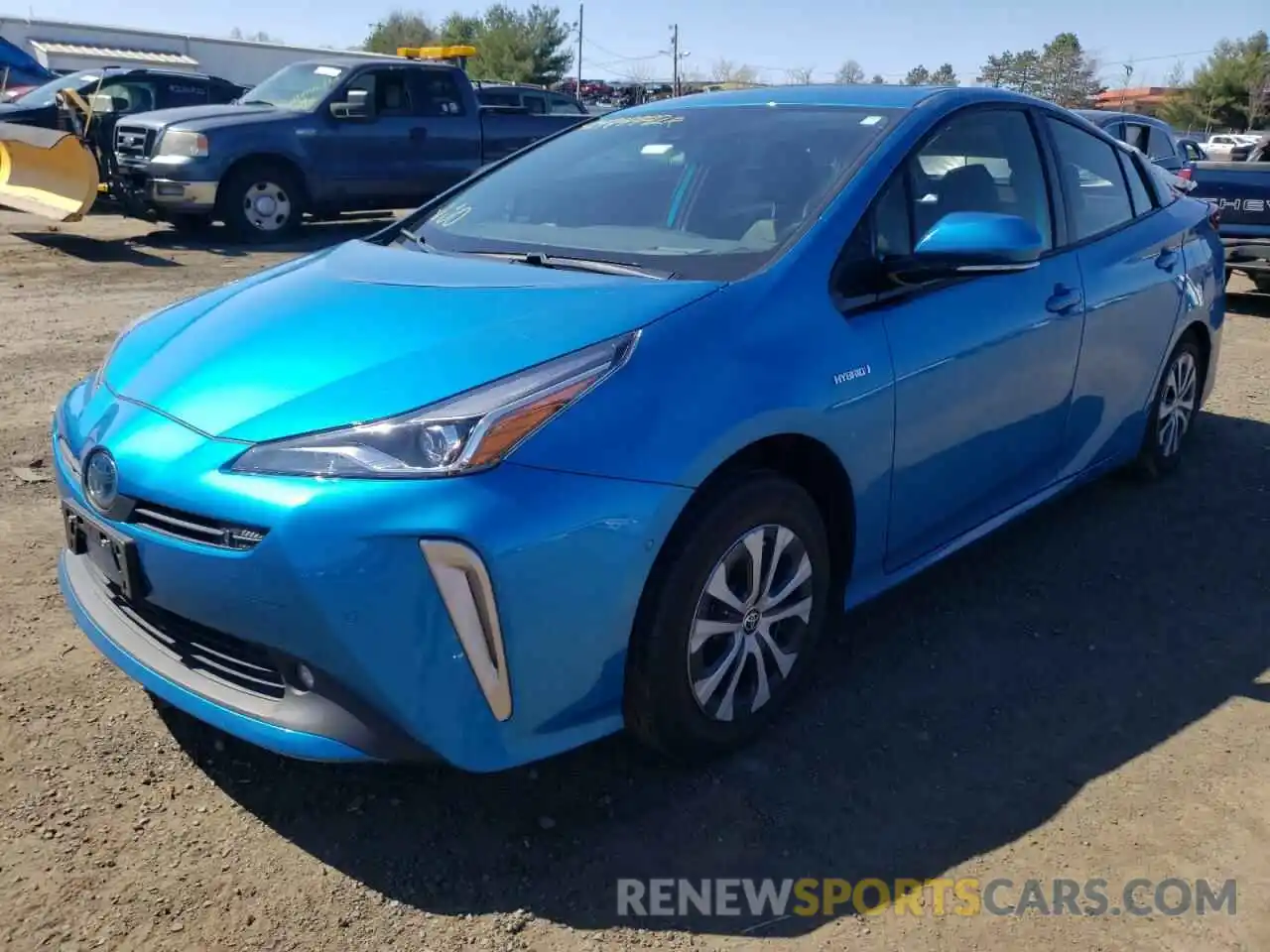 2 Photograph of a damaged car JTDL9RFU9K3008715 TOYOTA PRIUS 2019