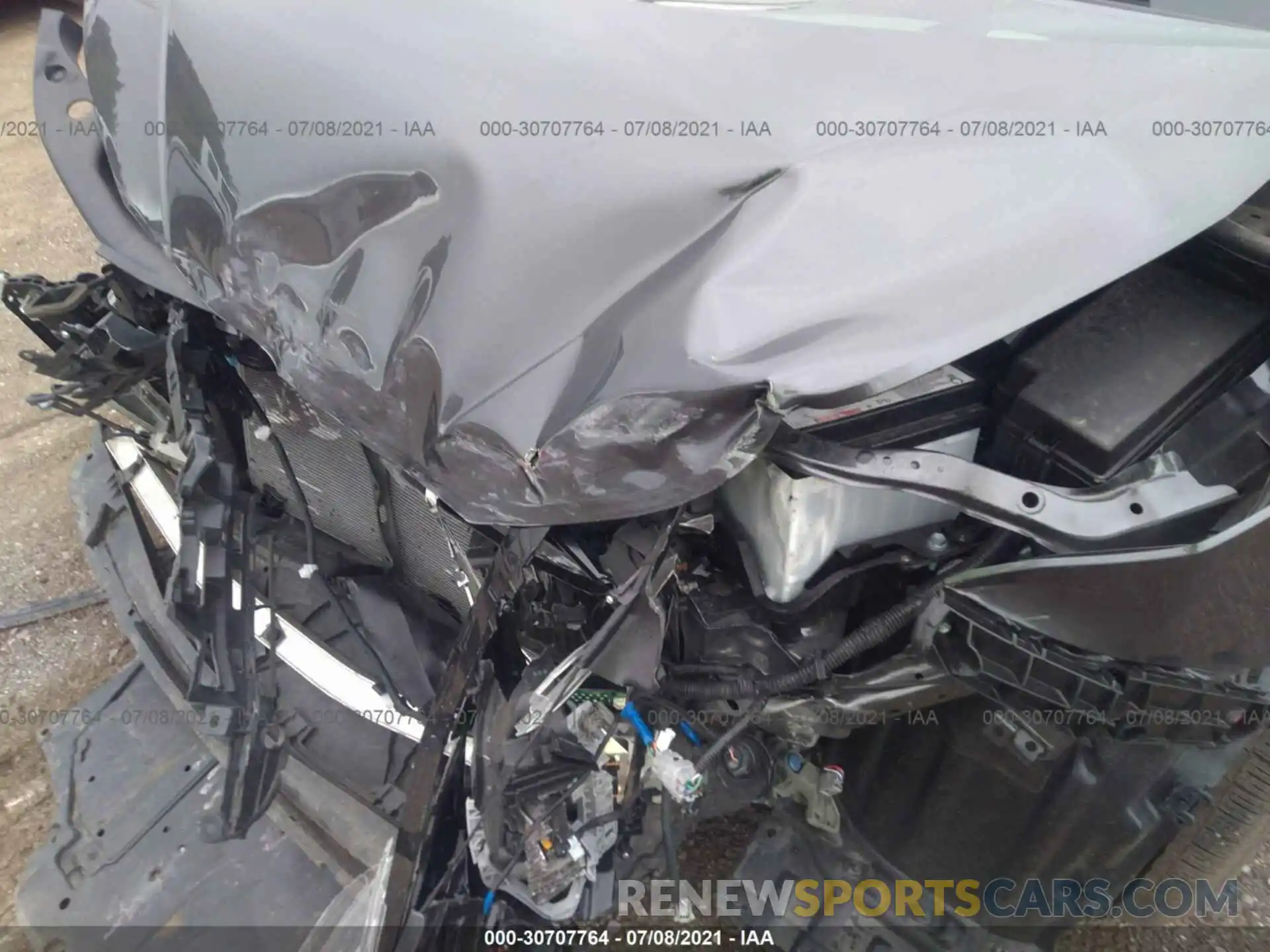 10 Photograph of a damaged car JTDL9RFU9K3008794 TOYOTA PRIUS 2019