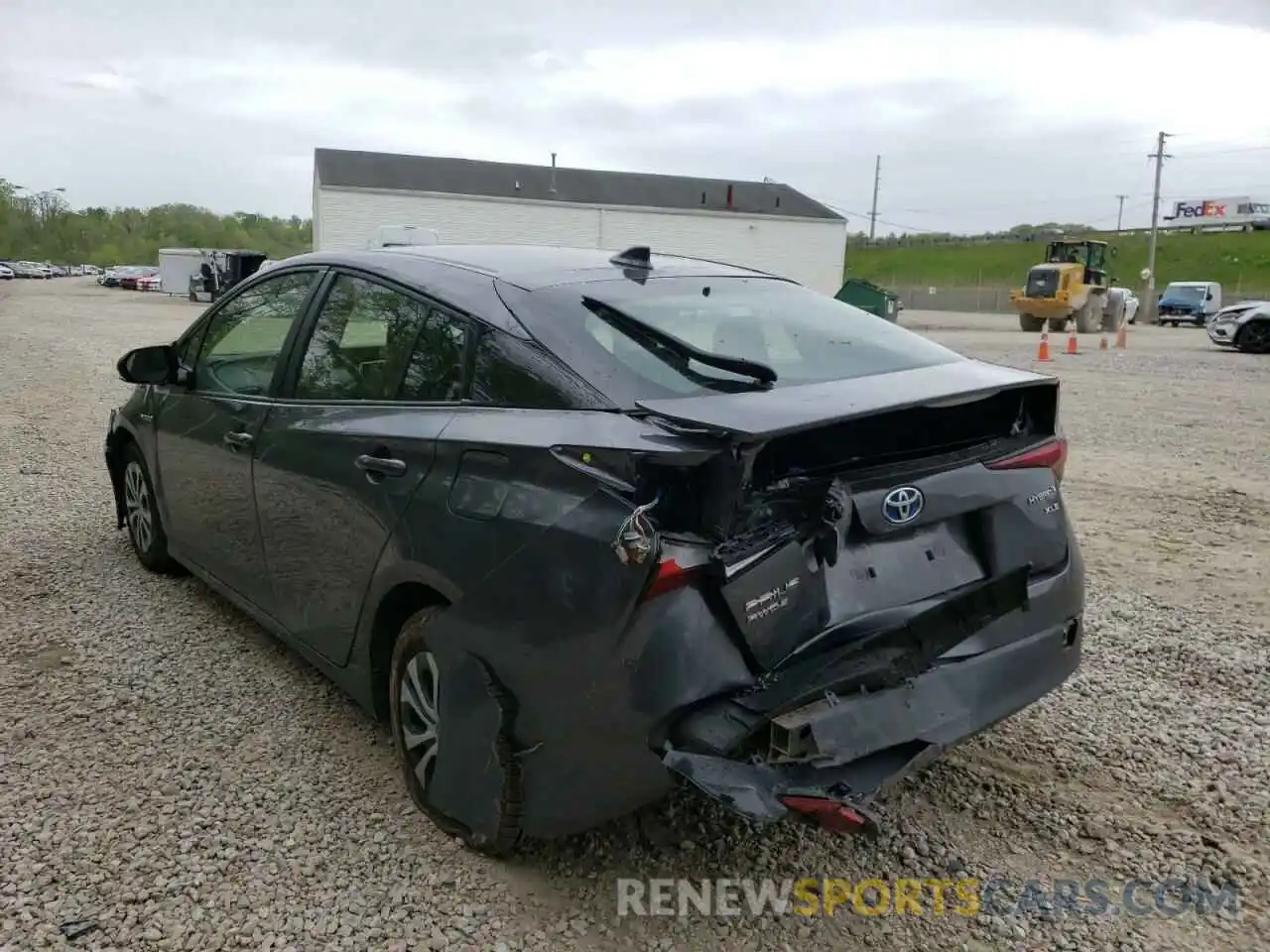 3 Photograph of a damaged car JTDL9RFU9K3008925 TOYOTA PRIUS 2019