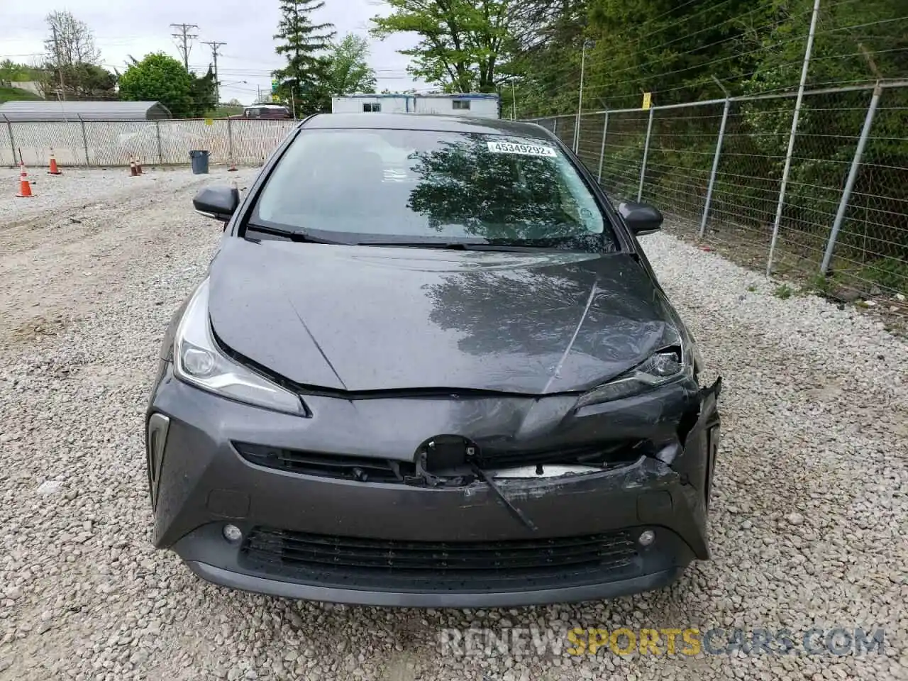 9 Photograph of a damaged car JTDL9RFU9K3008925 TOYOTA PRIUS 2019