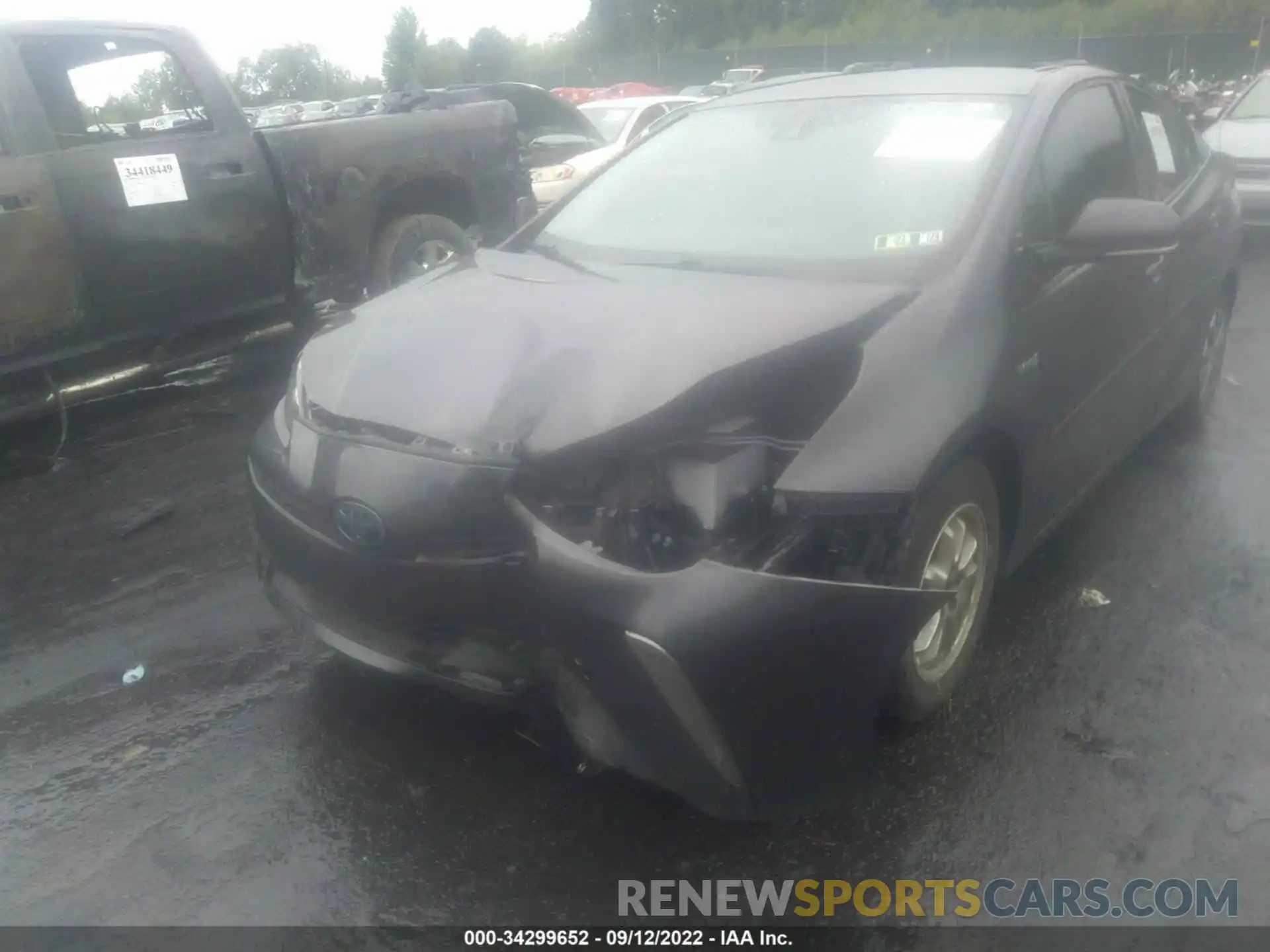 6 Photograph of a damaged car JTDL9RFU9K3010433 TOYOTA PRIUS 2019