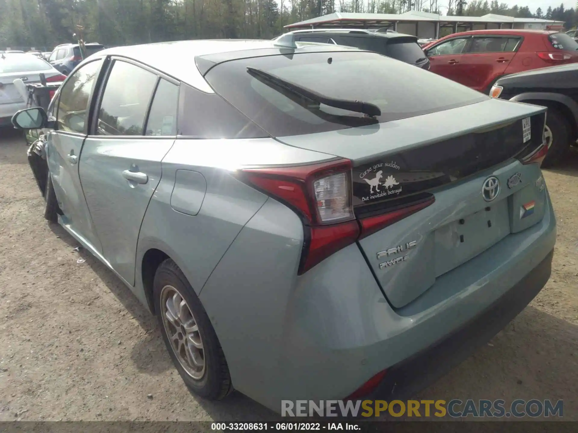 3 Photograph of a damaged car JTDL9RFU9K3010514 TOYOTA PRIUS 2019