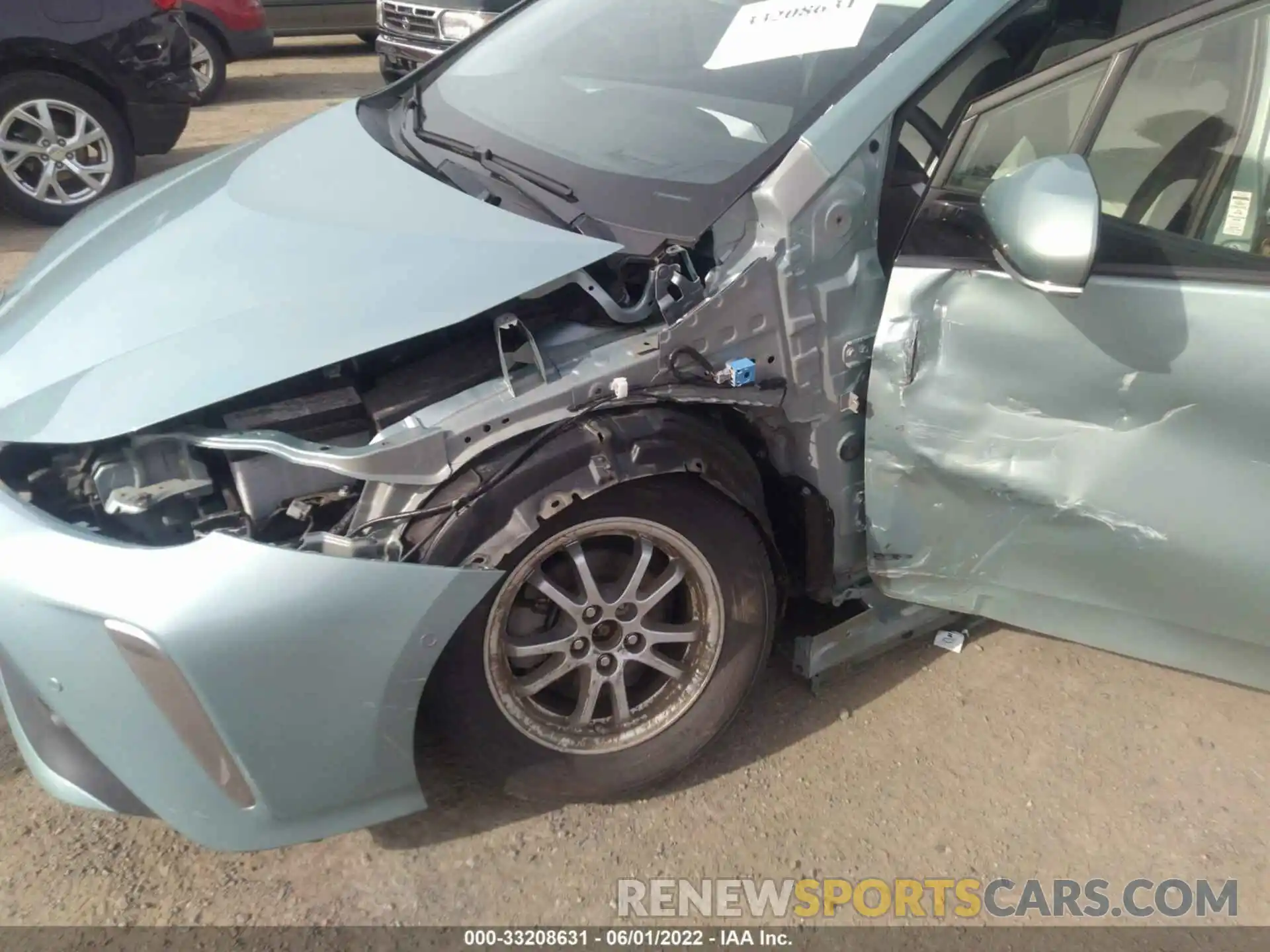 6 Photograph of a damaged car JTDL9RFU9K3010514 TOYOTA PRIUS 2019