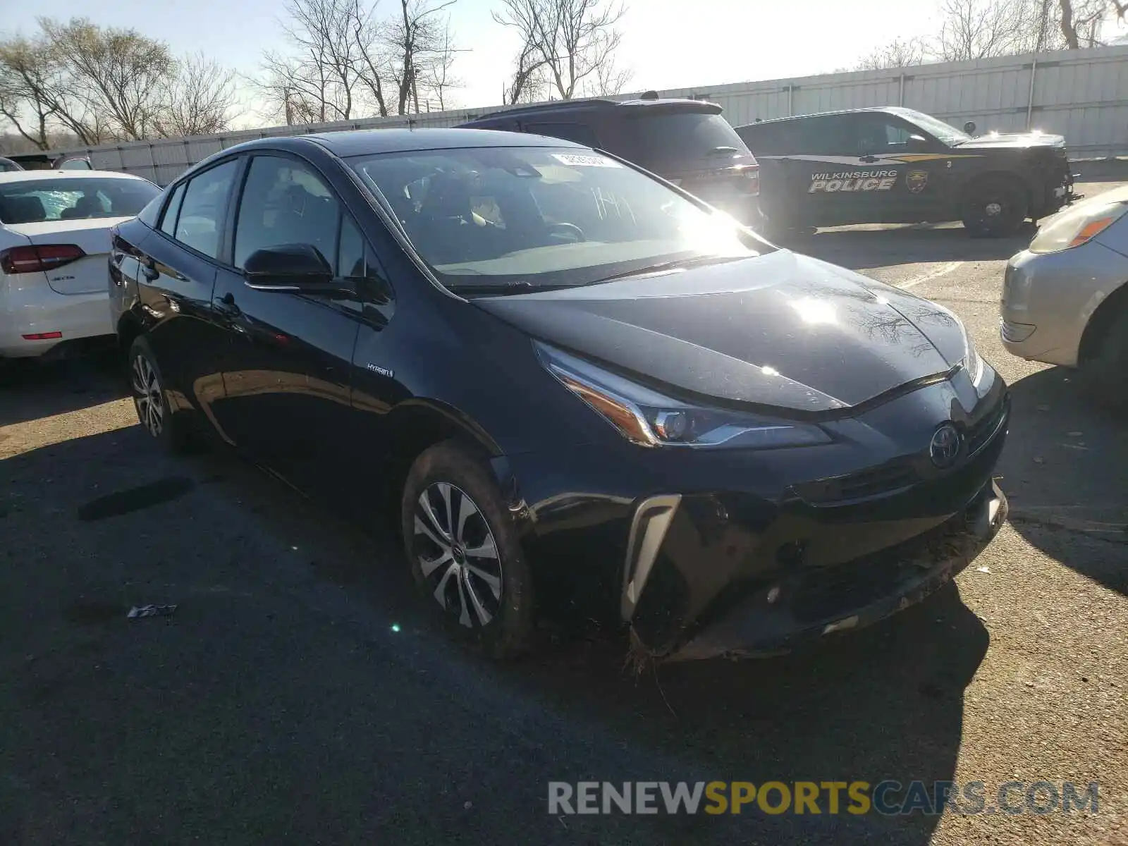 1 Photograph of a damaged car JTDL9RFU9K3012179 TOYOTA PRIUS 2019