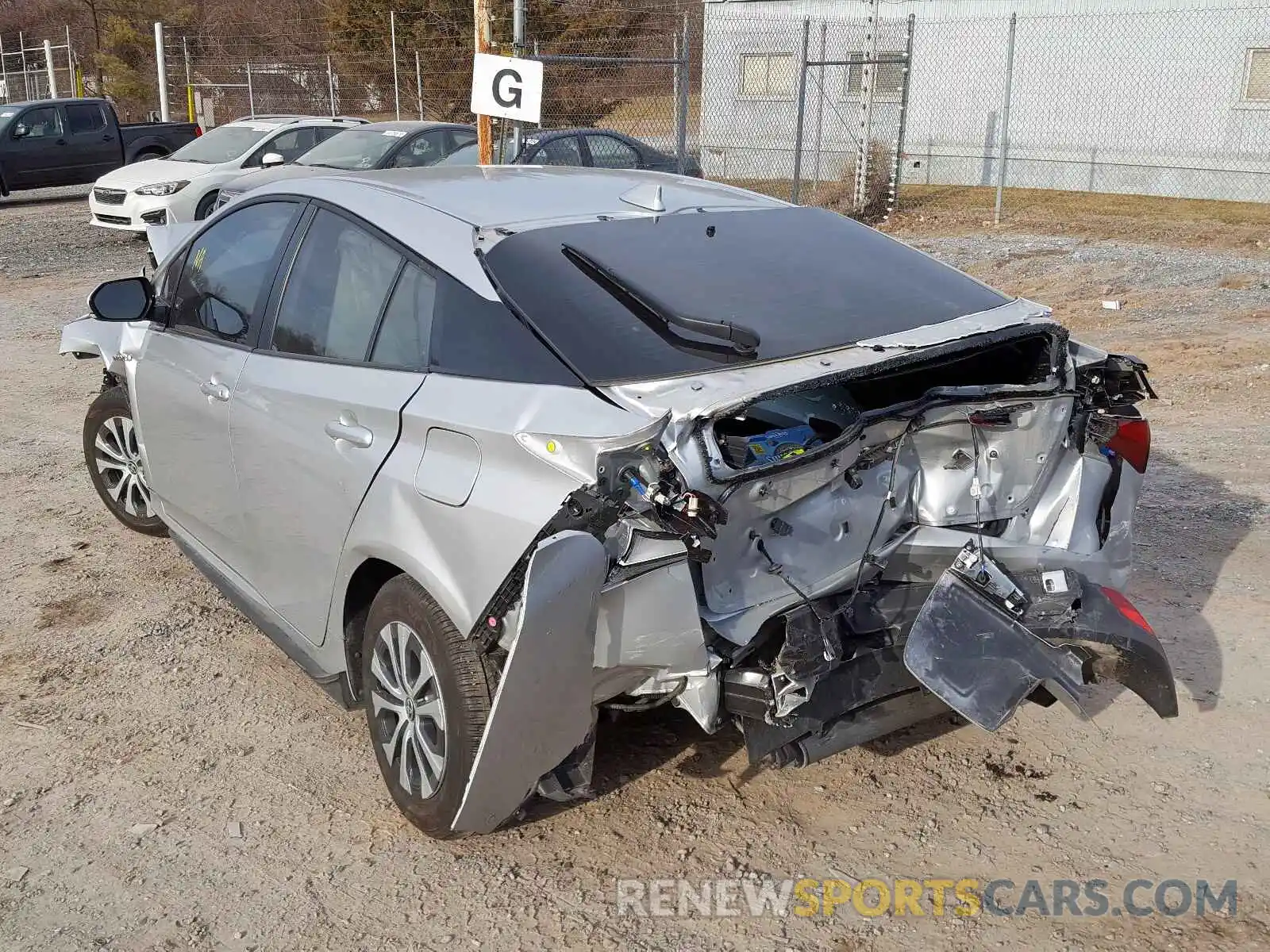 3 Photograph of a damaged car JTDL9RFUXK3001546 TOYOTA PRIUS 2019