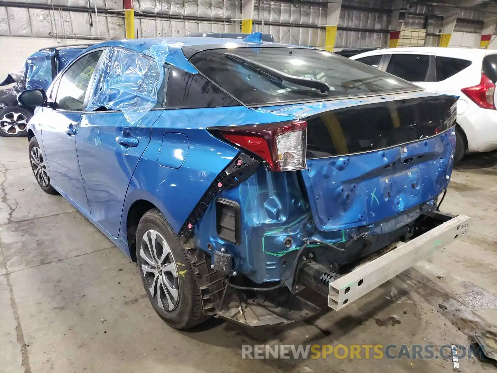 3 Photograph of a damaged car JTDL9RFUXK3009775 TOYOTA PRIUS 2019